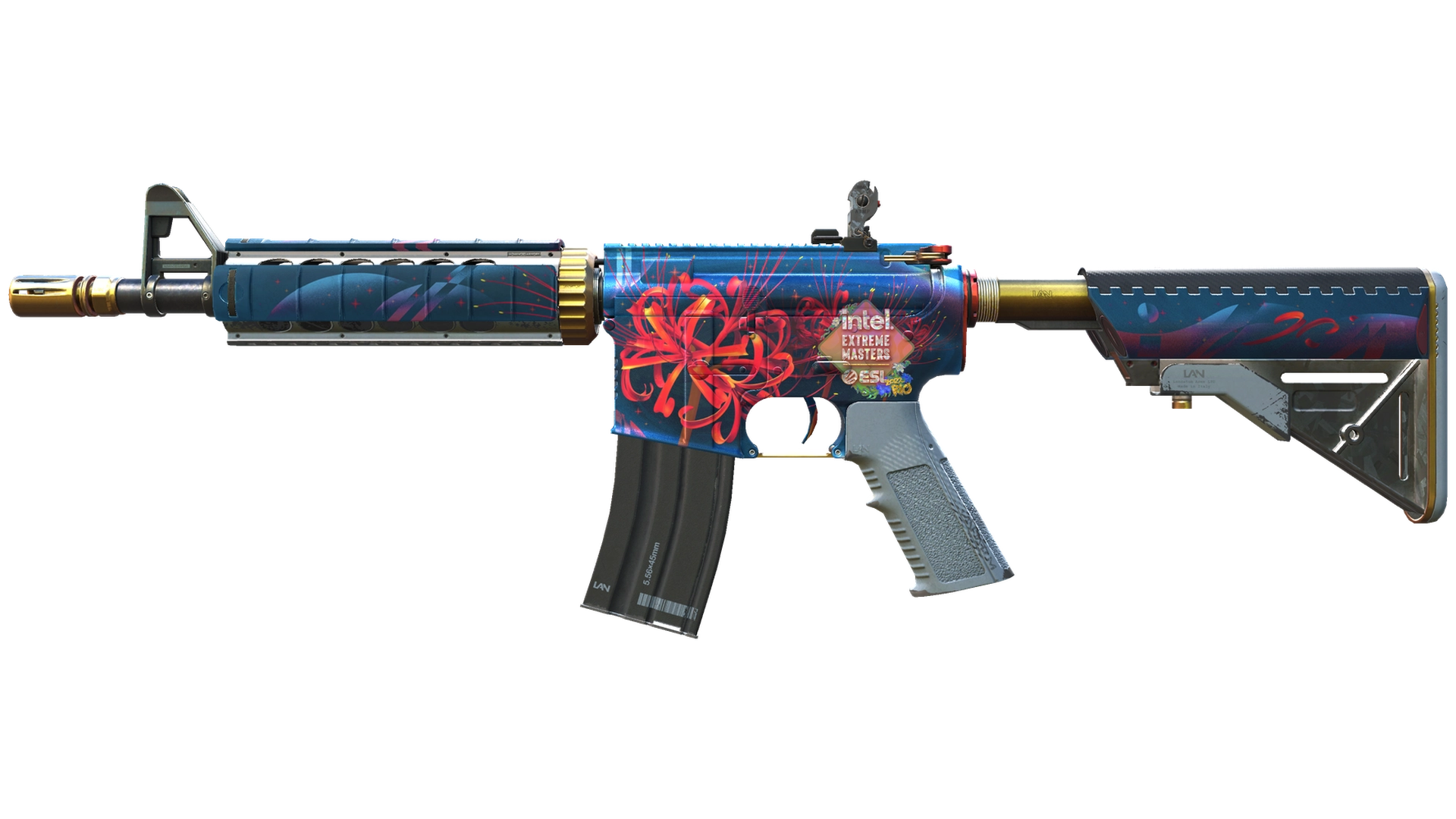 M4A4 | Spider Lily (Minimal Wear)