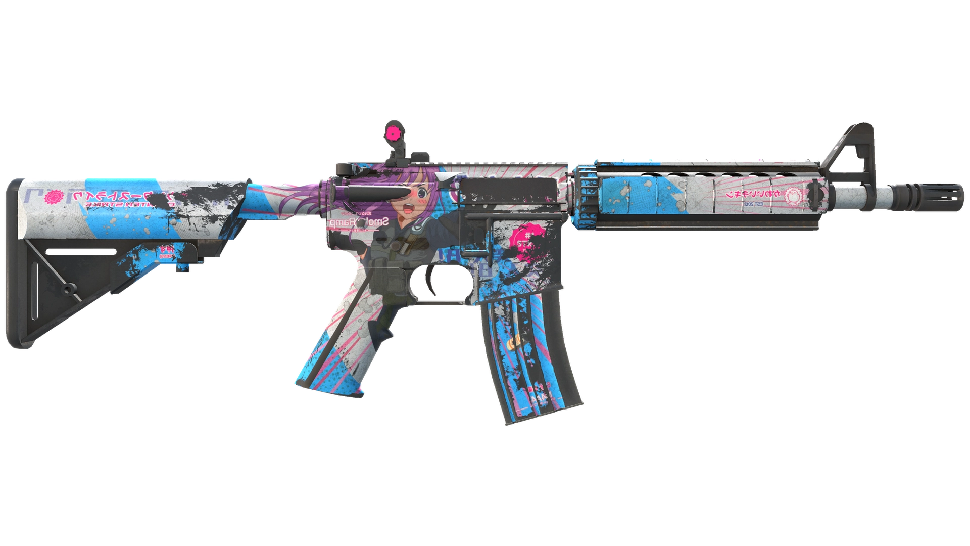 M4A4 | Temukau (Battle-Scarred)