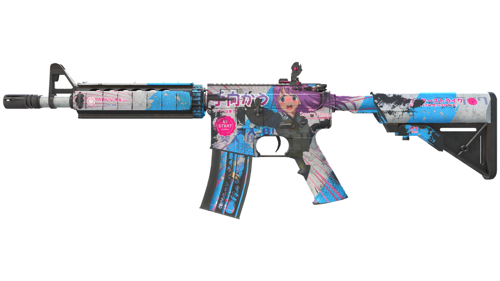 M4A4 | Temukau (Battle-Scarred)