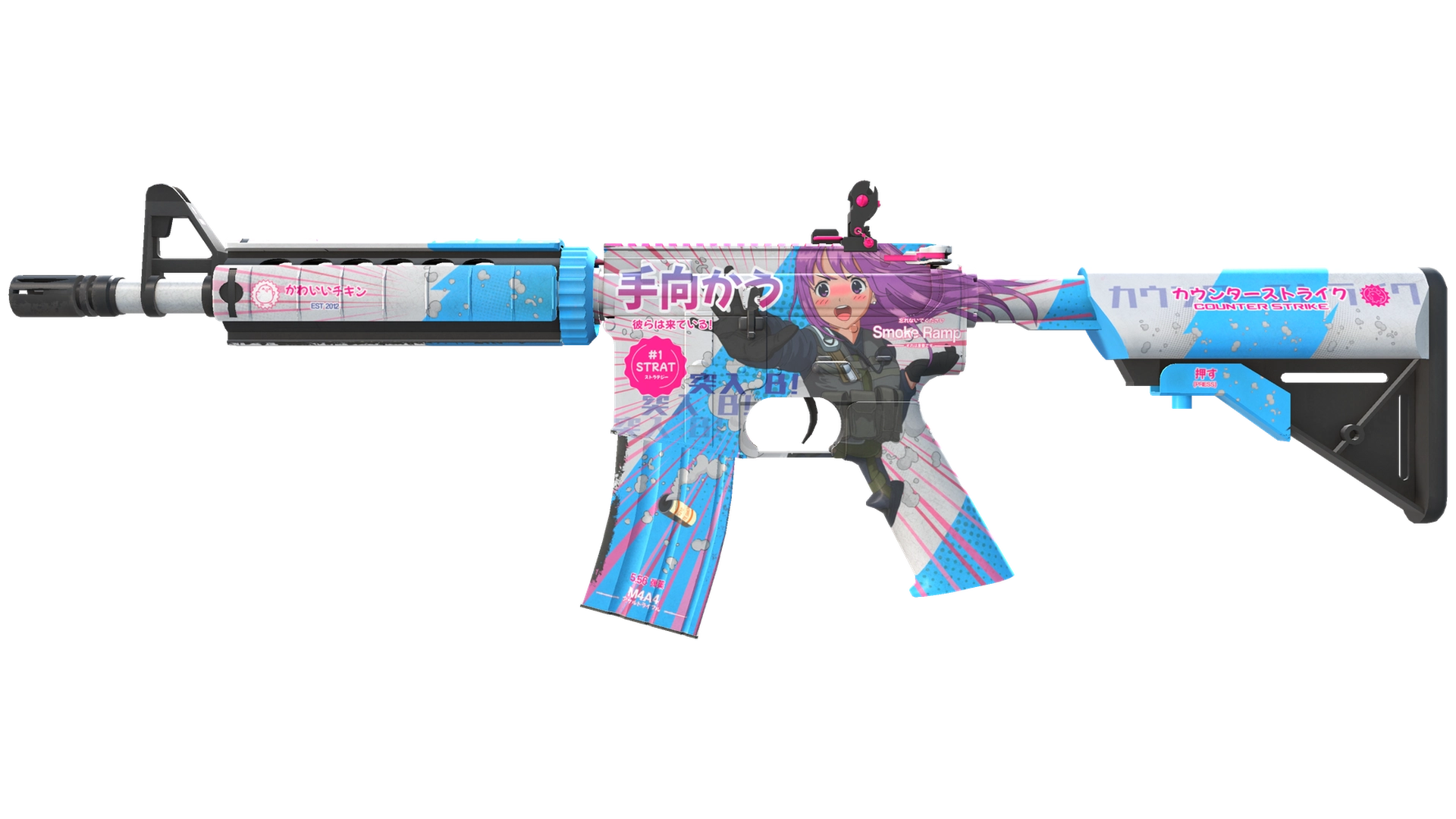 M4A4 | Temukau (Minimal Wear)
