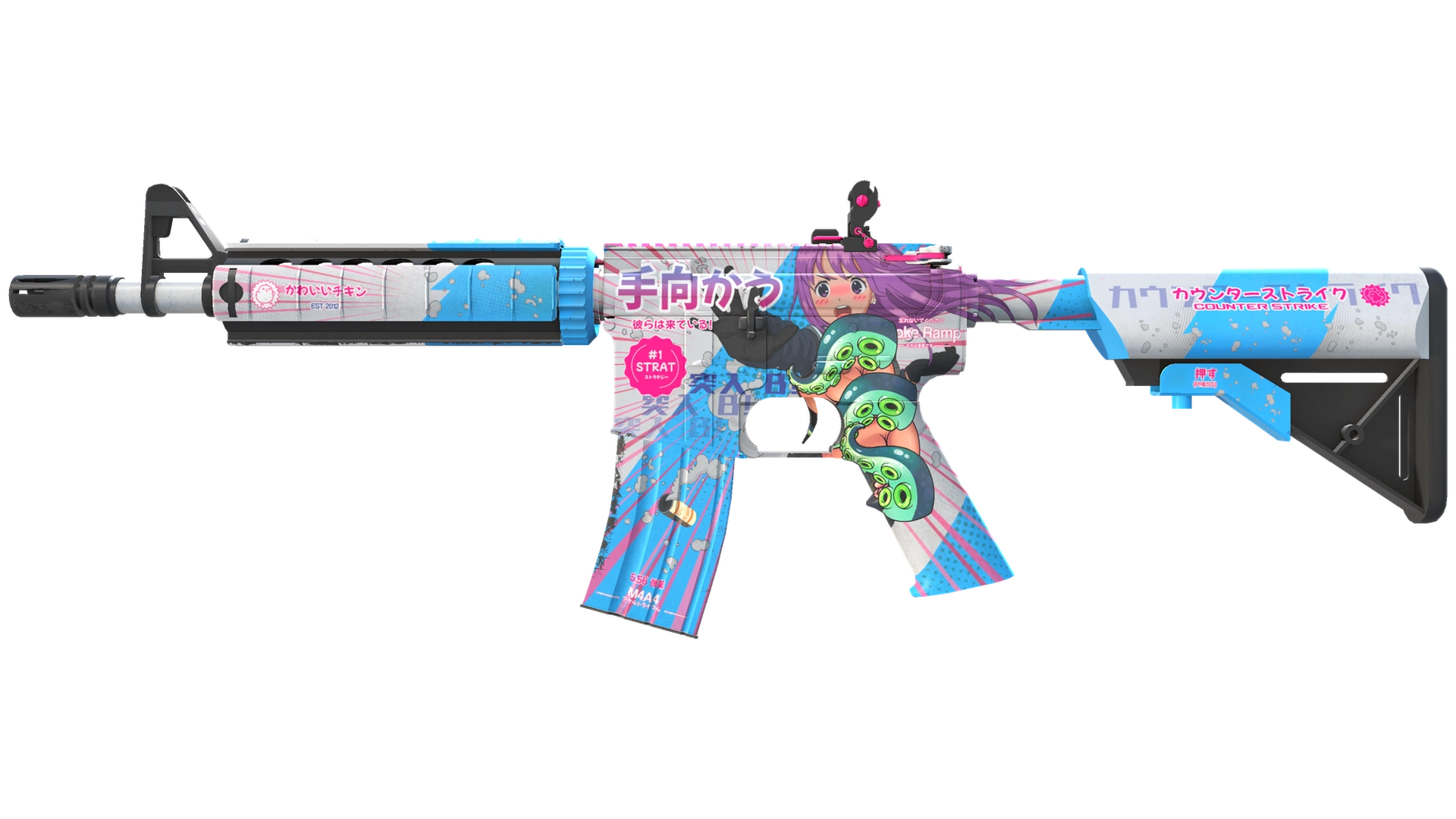 M4A4 | Temukau (Minimal Wear)