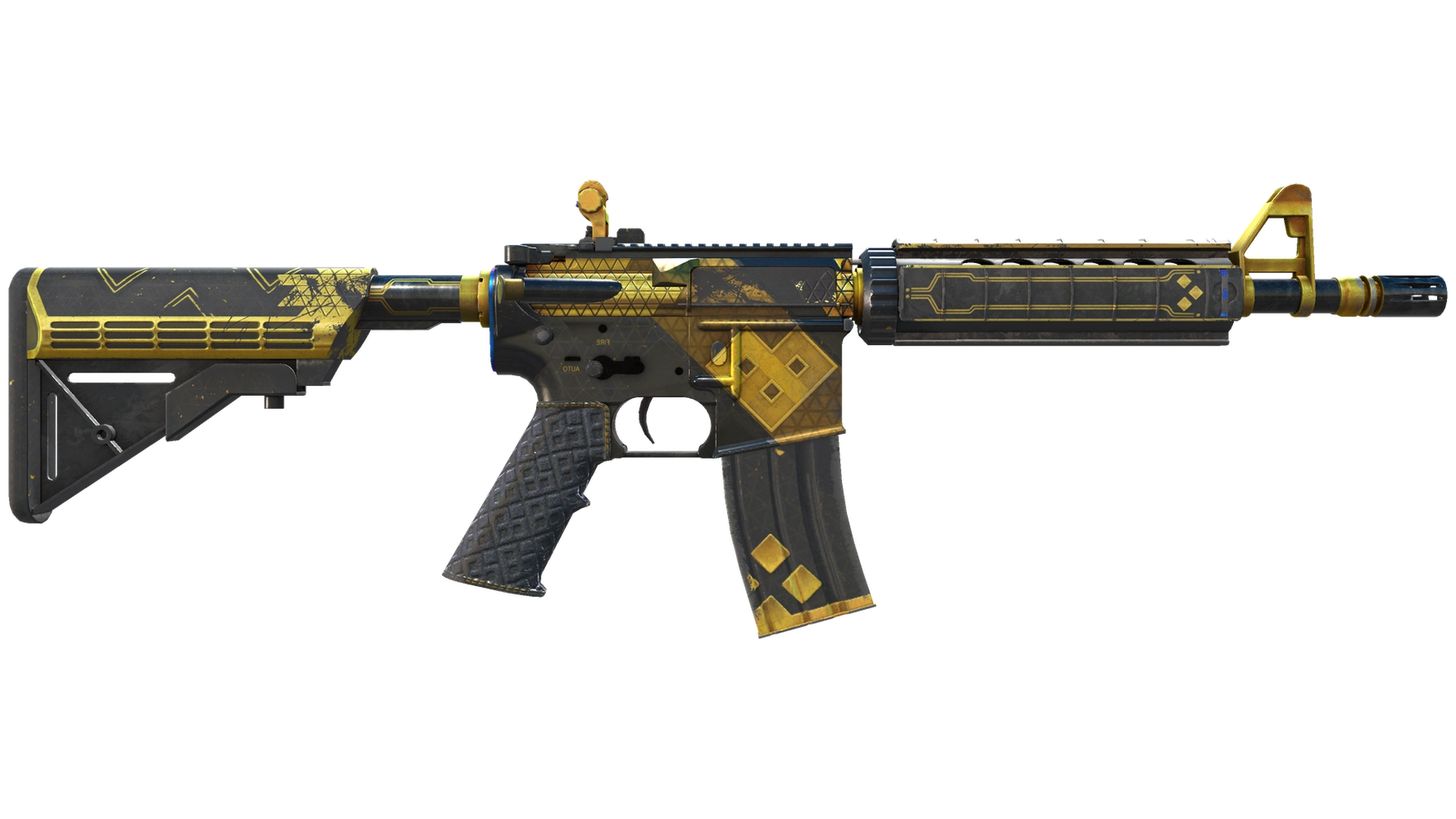 M4A4 | The Coalition (Well-Worn)