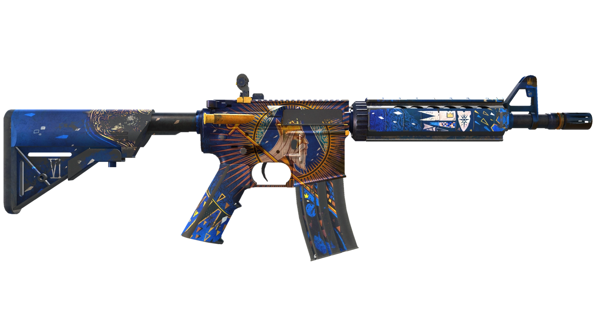 M4A4 | The Emperor (Battle-Scarred)