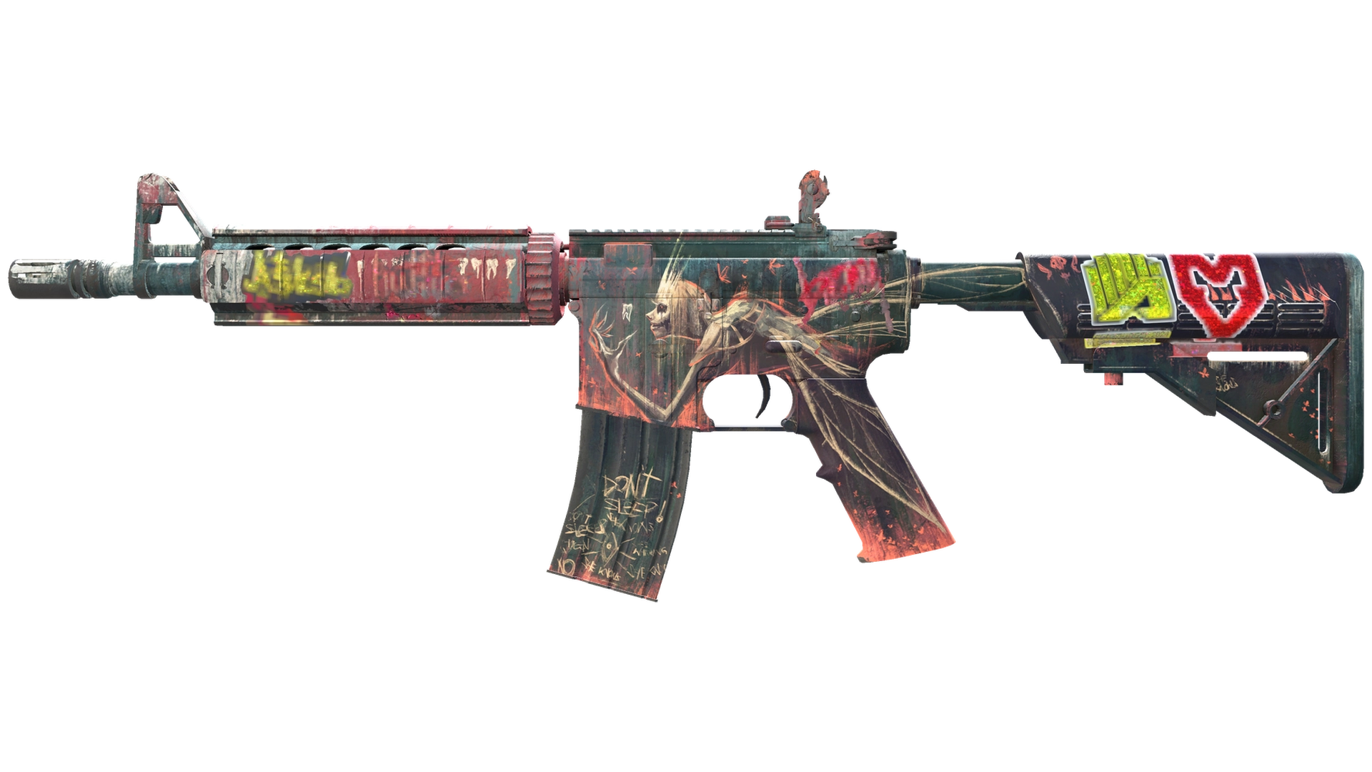 M4A4 | Tooth Fairy (Field-Tested)