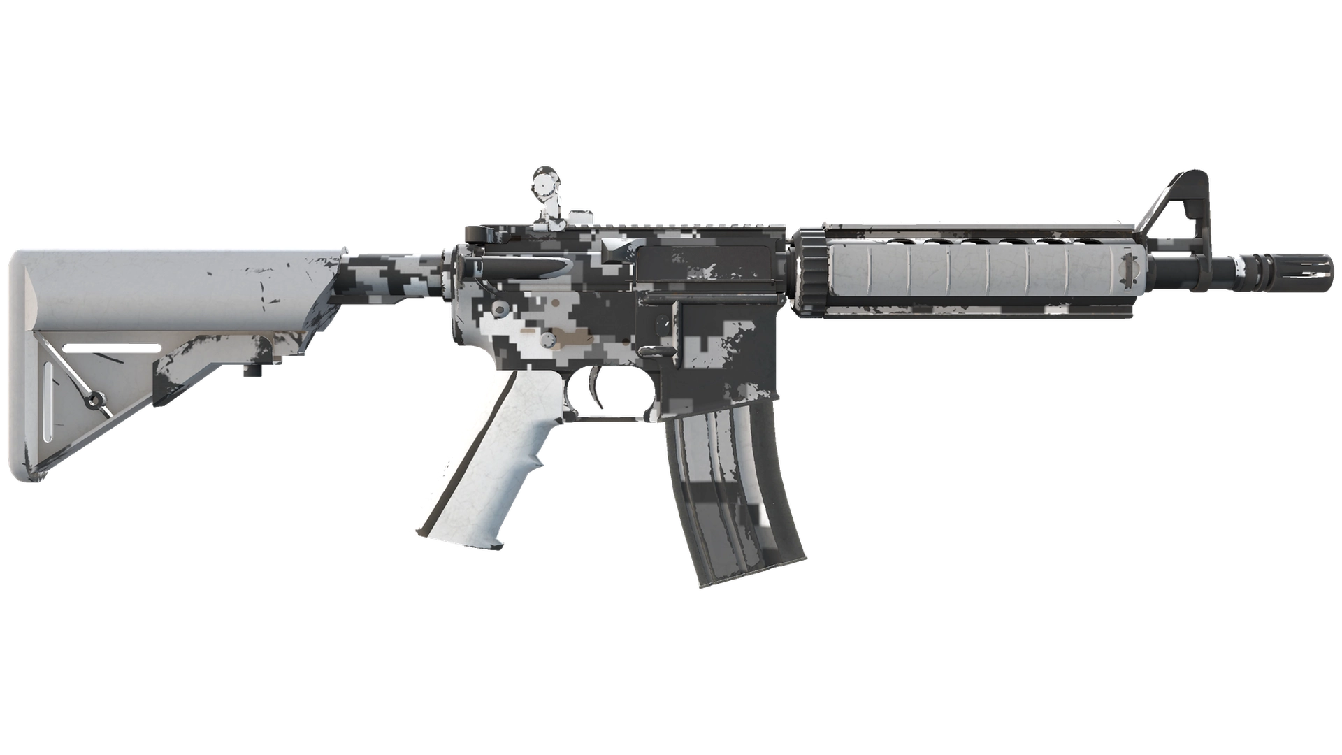 M4A4 | Пиксельный камуфляж «Город» (Прямо с завода)