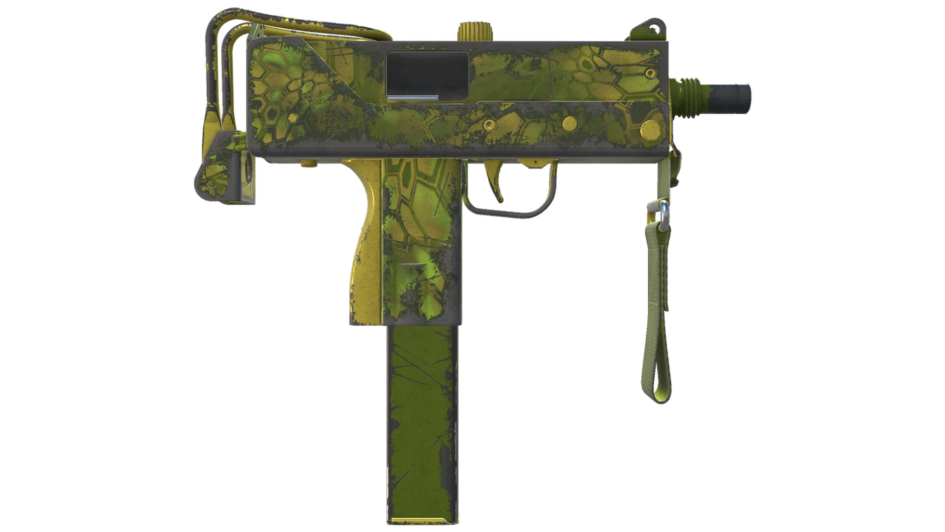 MAC-10 | Acid Hex (Well-Worn)