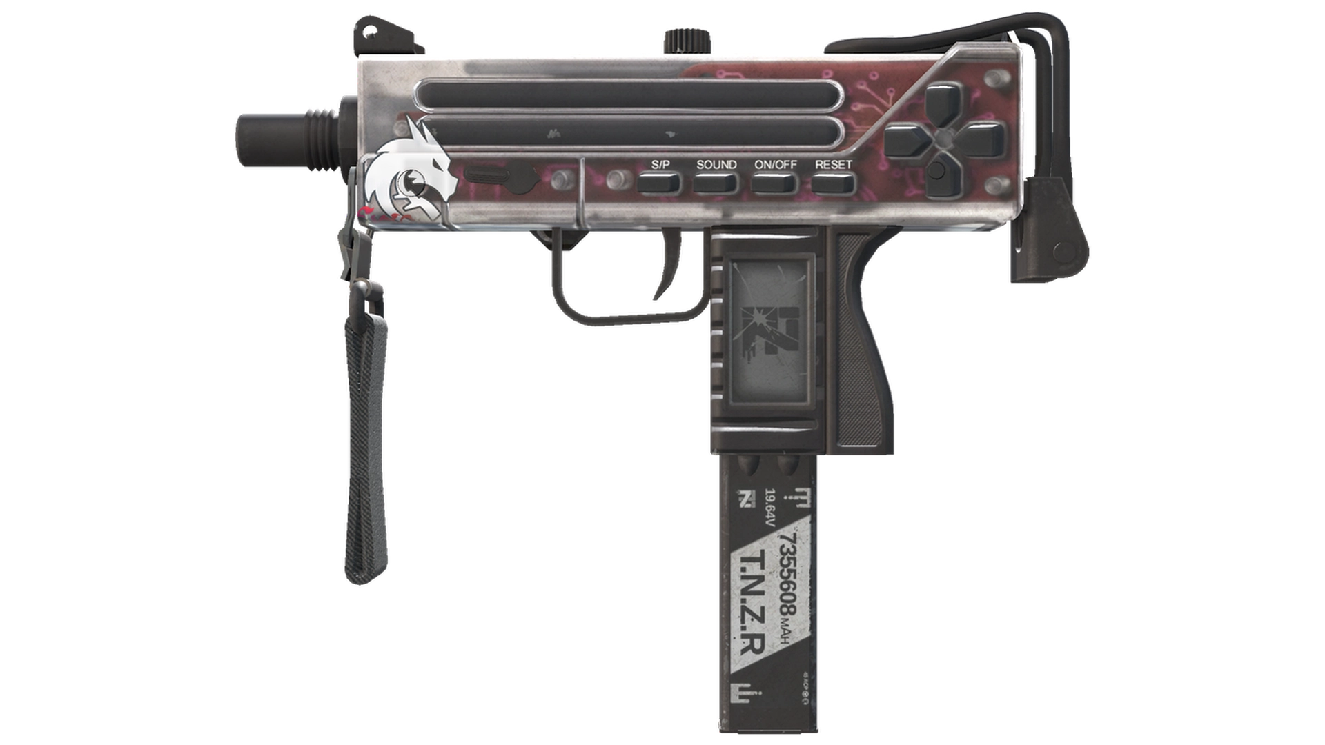 MAC-10 | Button Masher (Battle-Scarred)