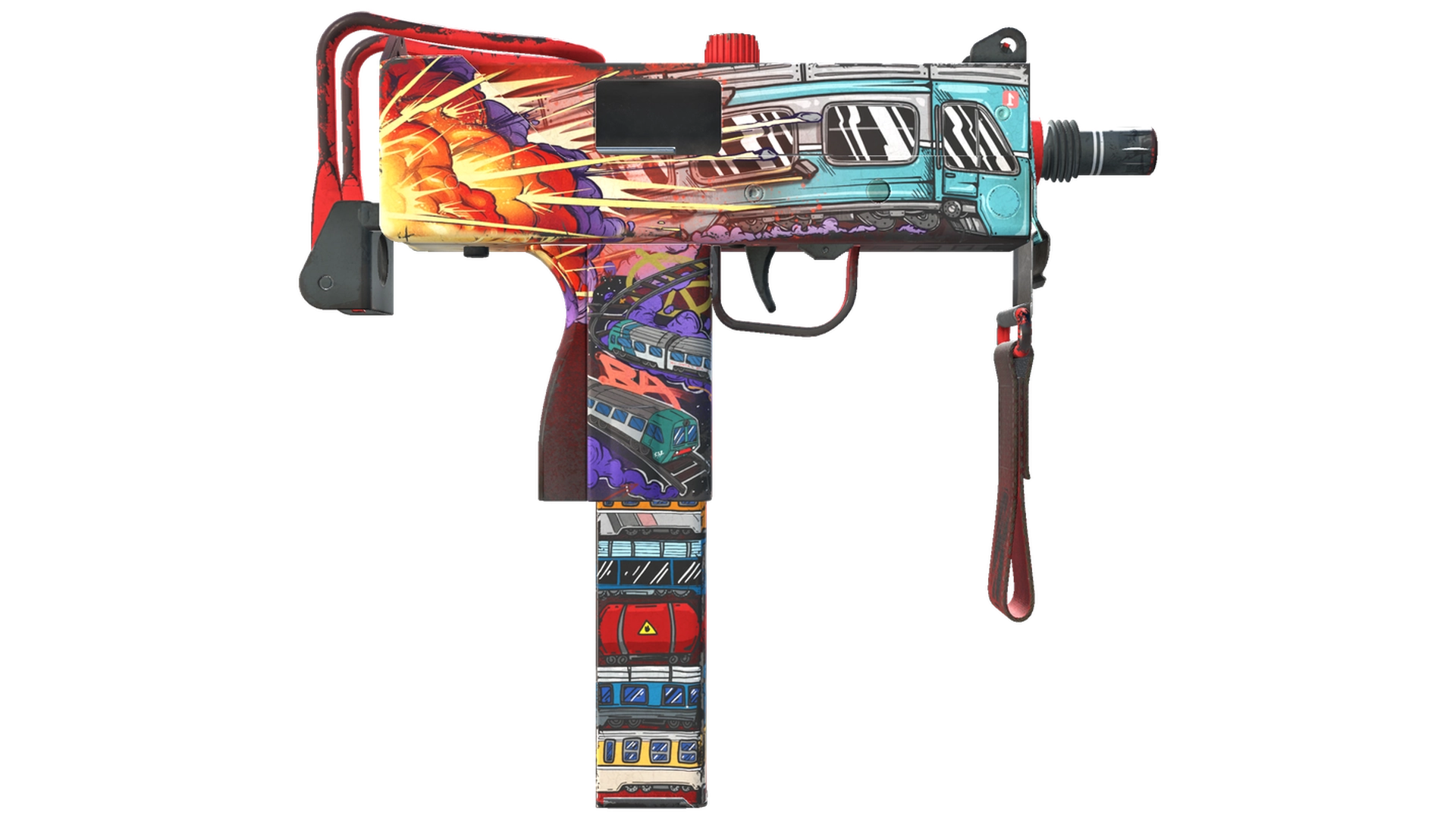 MAC-10 | Derailment (Field-Tested)