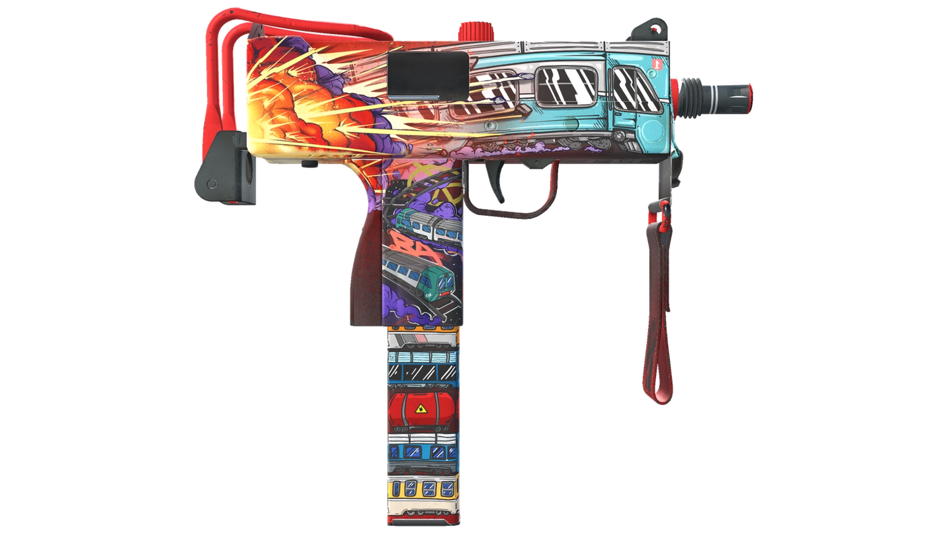 MAC-10 | Derailment (Minimal Wear)