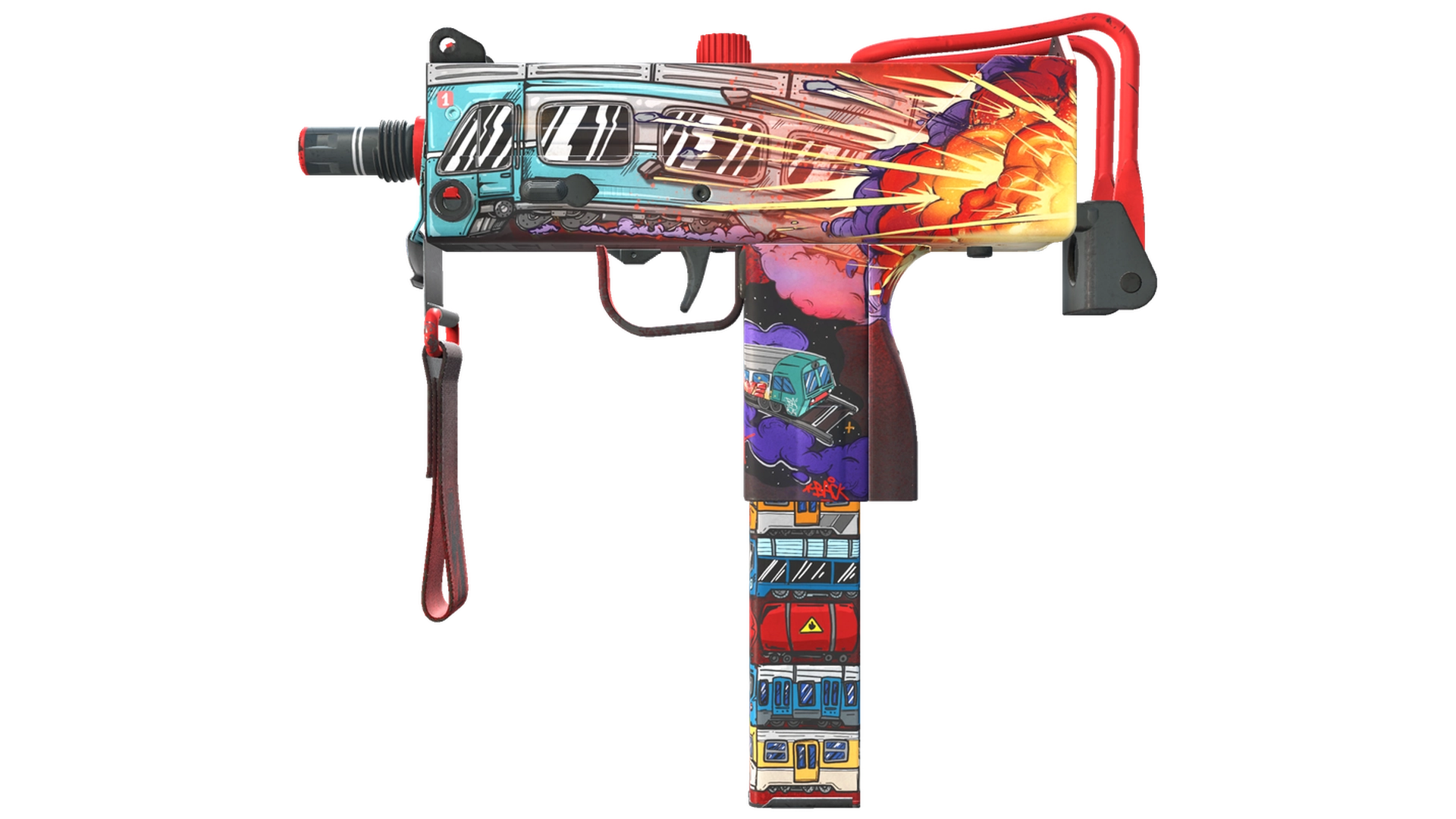 MAC-10 | Derailment (Minimal Wear)