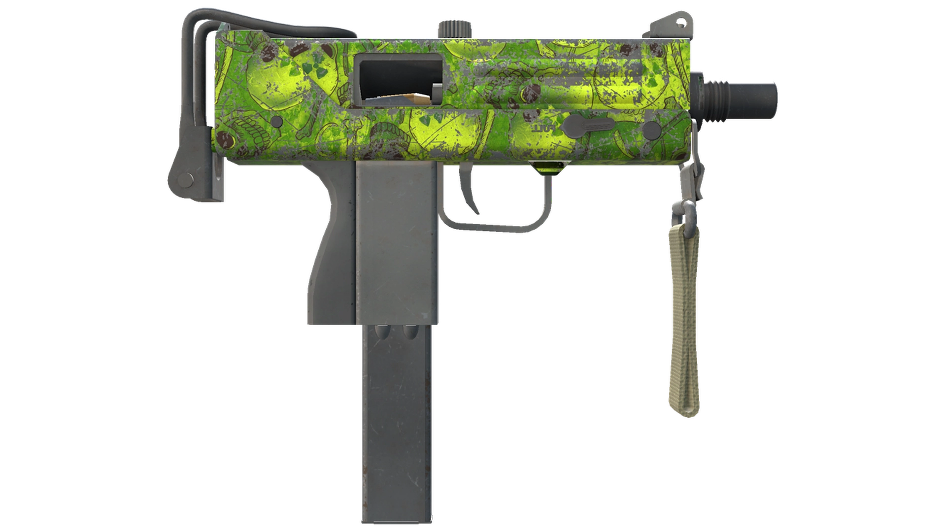 MAC-10 | Nuclear Garden (Battle-Scarred)