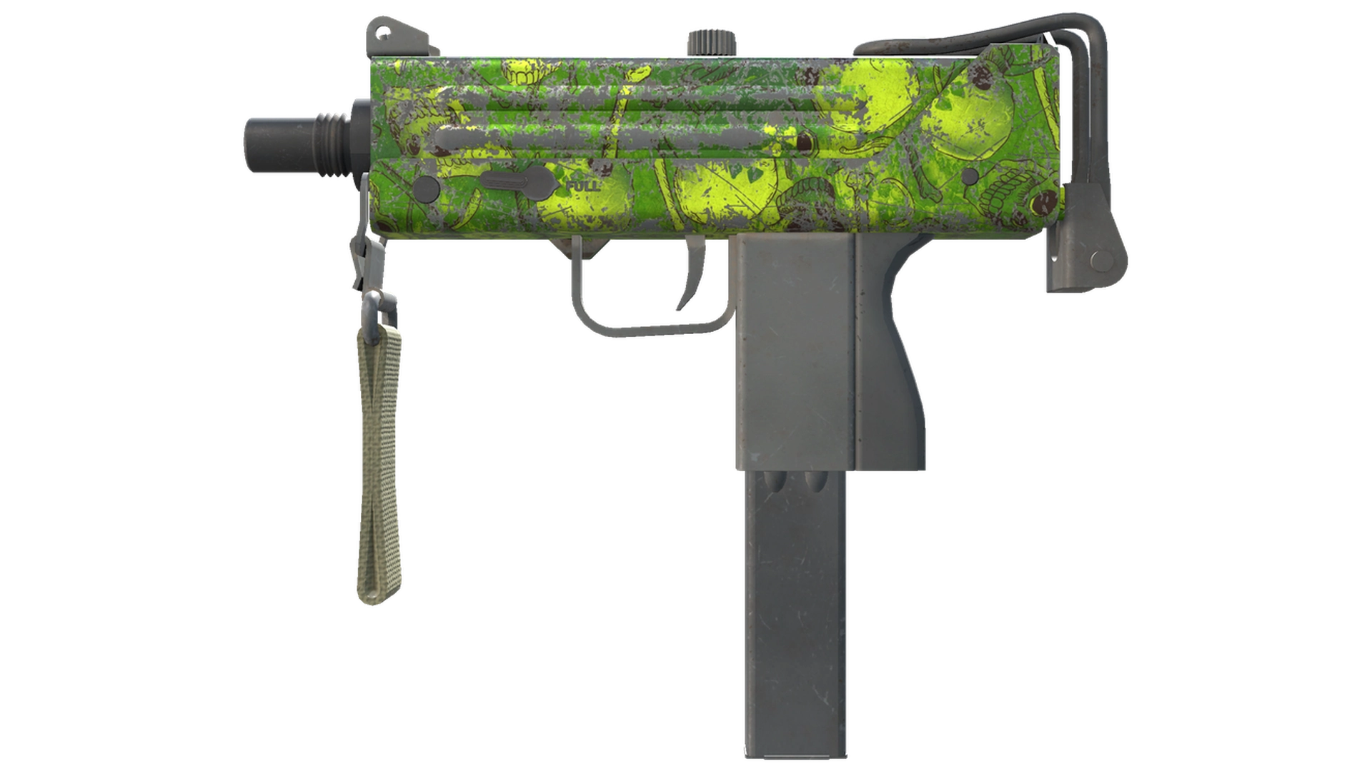 MAC-10 | Nuclear Garden (Battle-Scarred)
