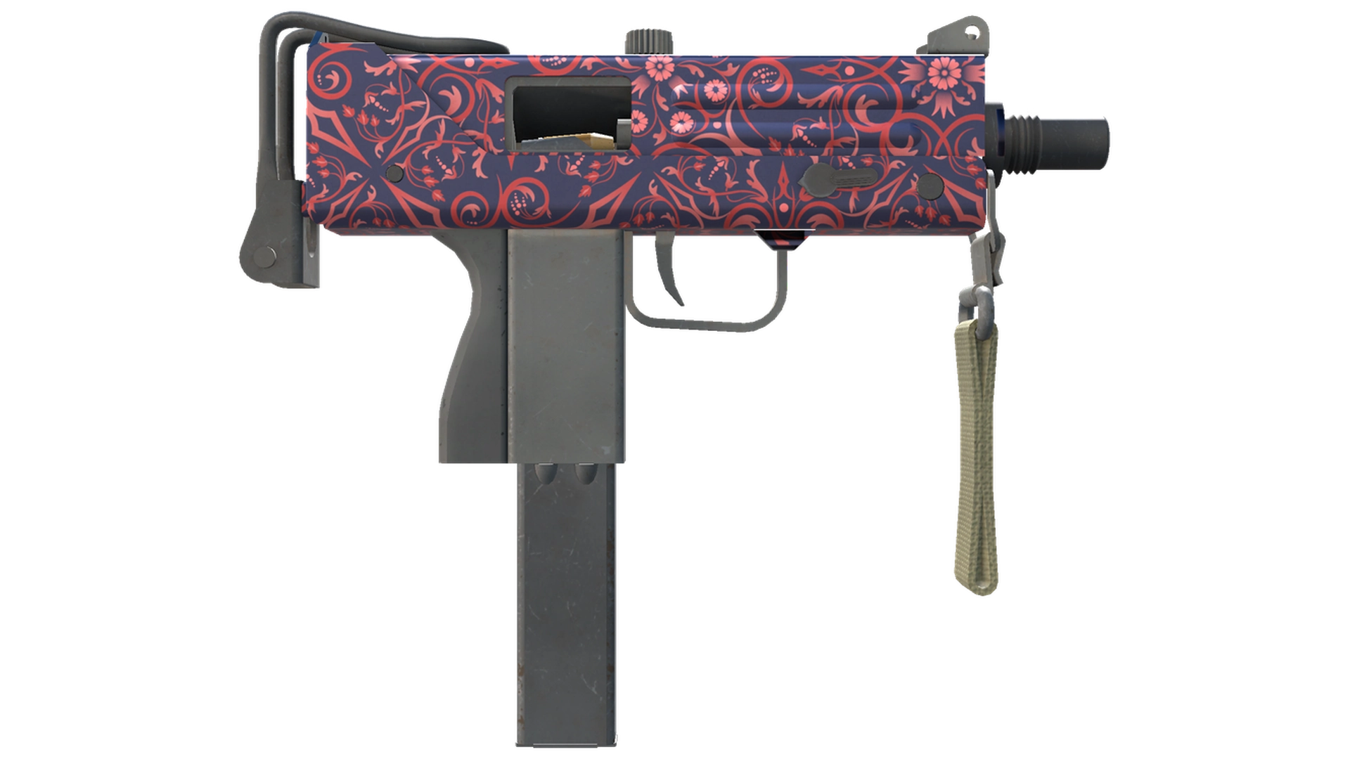 MAC-10 | Red Filigree (Factory New)