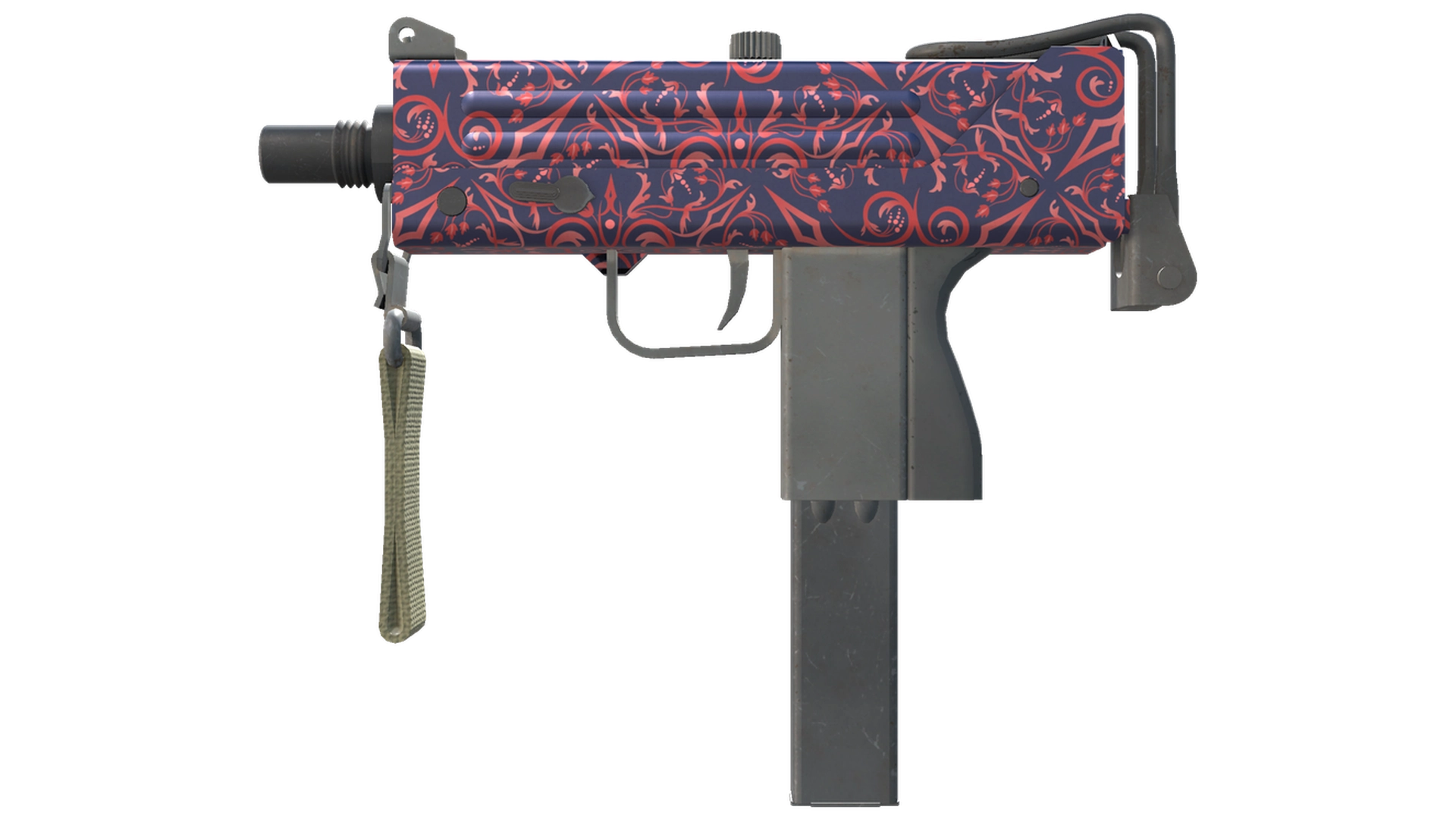 MAC-10 | Red Filigree (Factory New)
