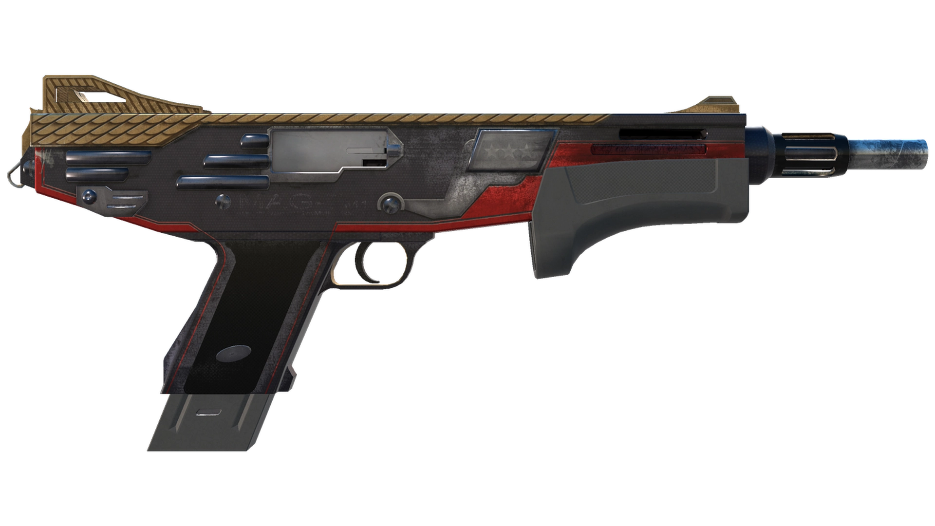 MAG-7 | Praetorian (Well-Worn)