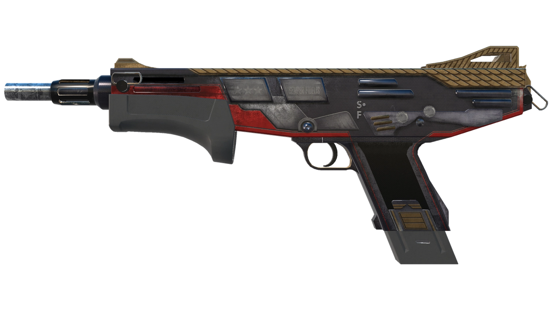 MAG-7 | Praetorian (Well-Worn)