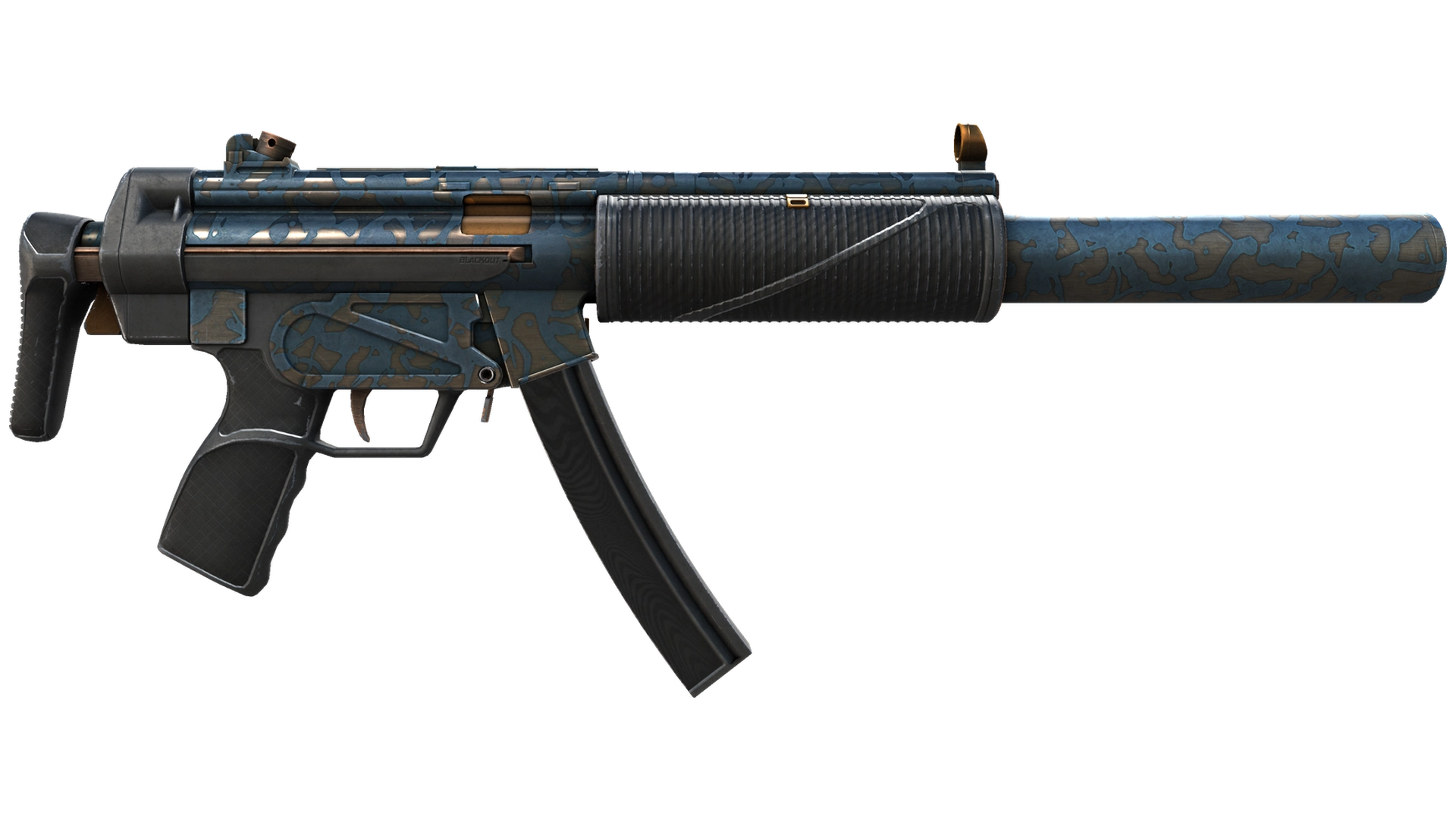 MP5-SD | Кислотный душ (Закалённое в боях)