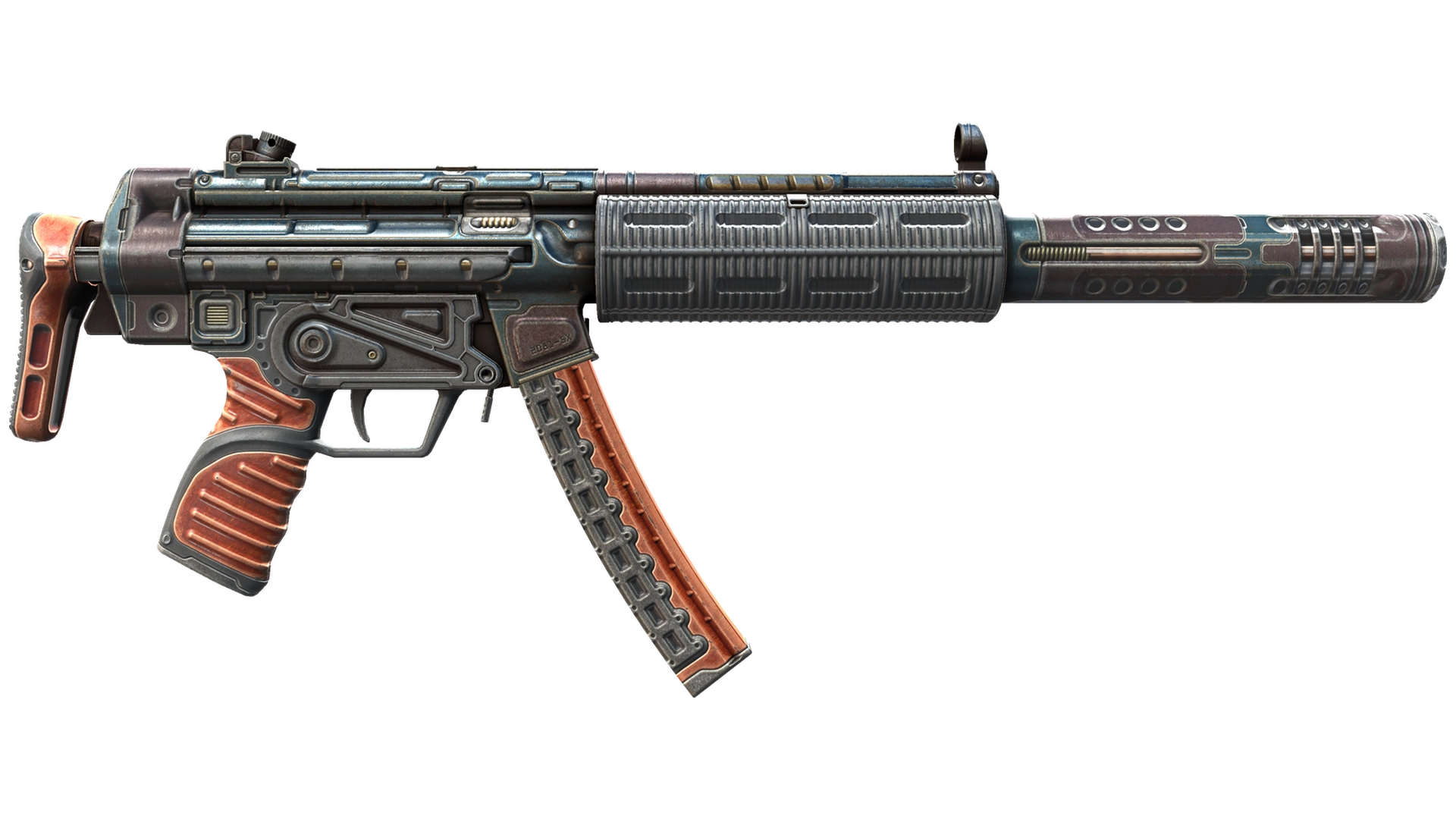 MP5-SD | Gauss (Well-Worn)