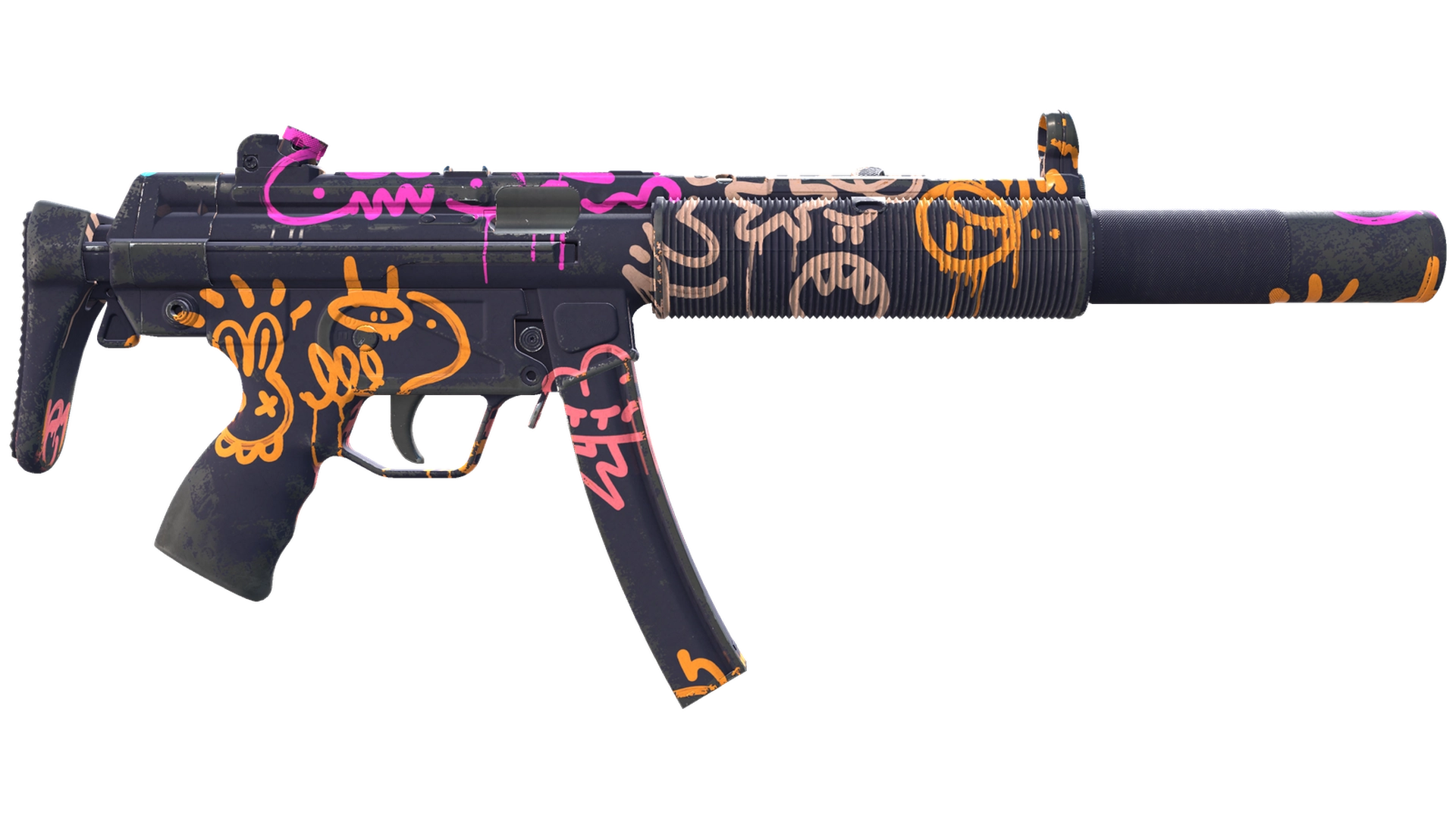 MP5-SD | Neon Squeezer (Field-Tested)