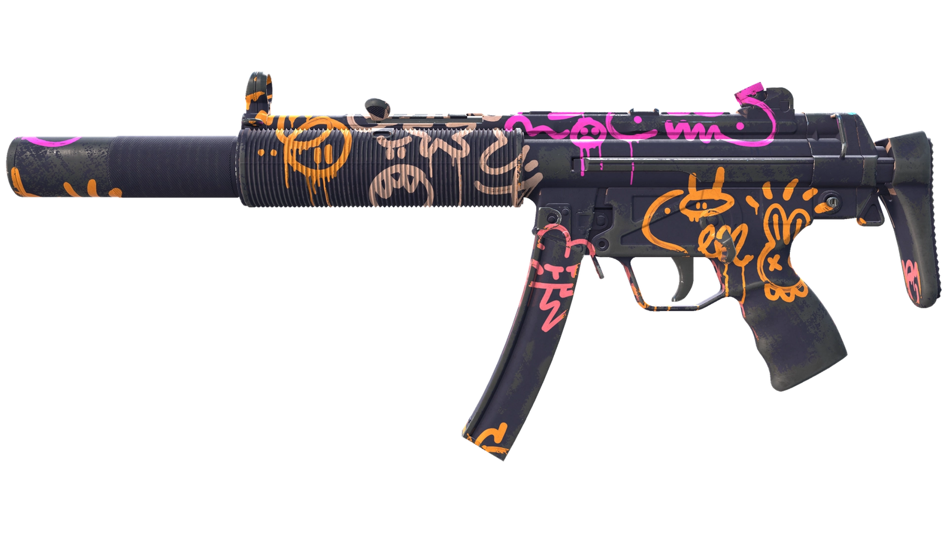 MP5-SD | Neon Squeezer (Field-Tested)