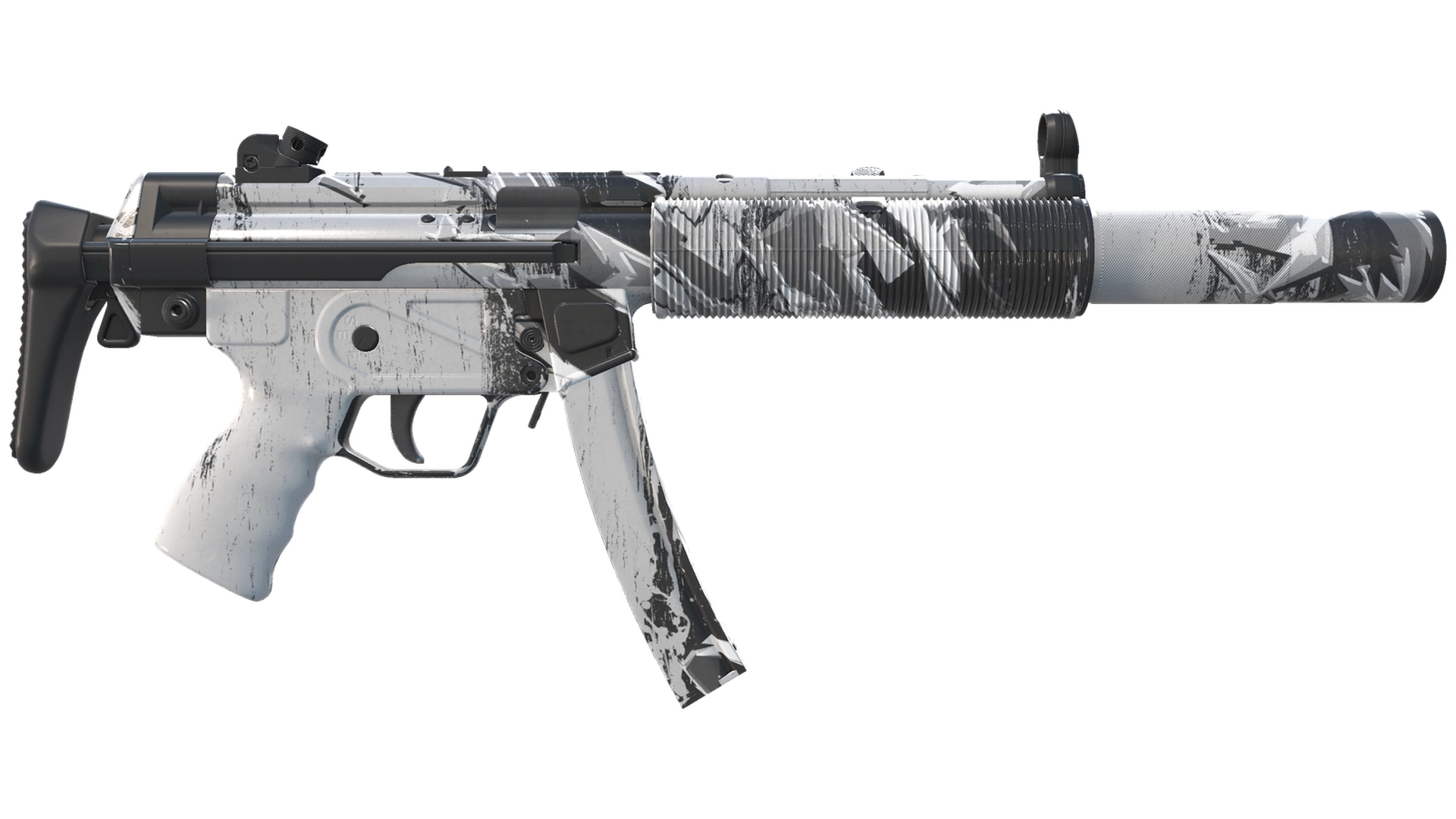 MP5-SD | Снежные брызги (Прямо с завода)