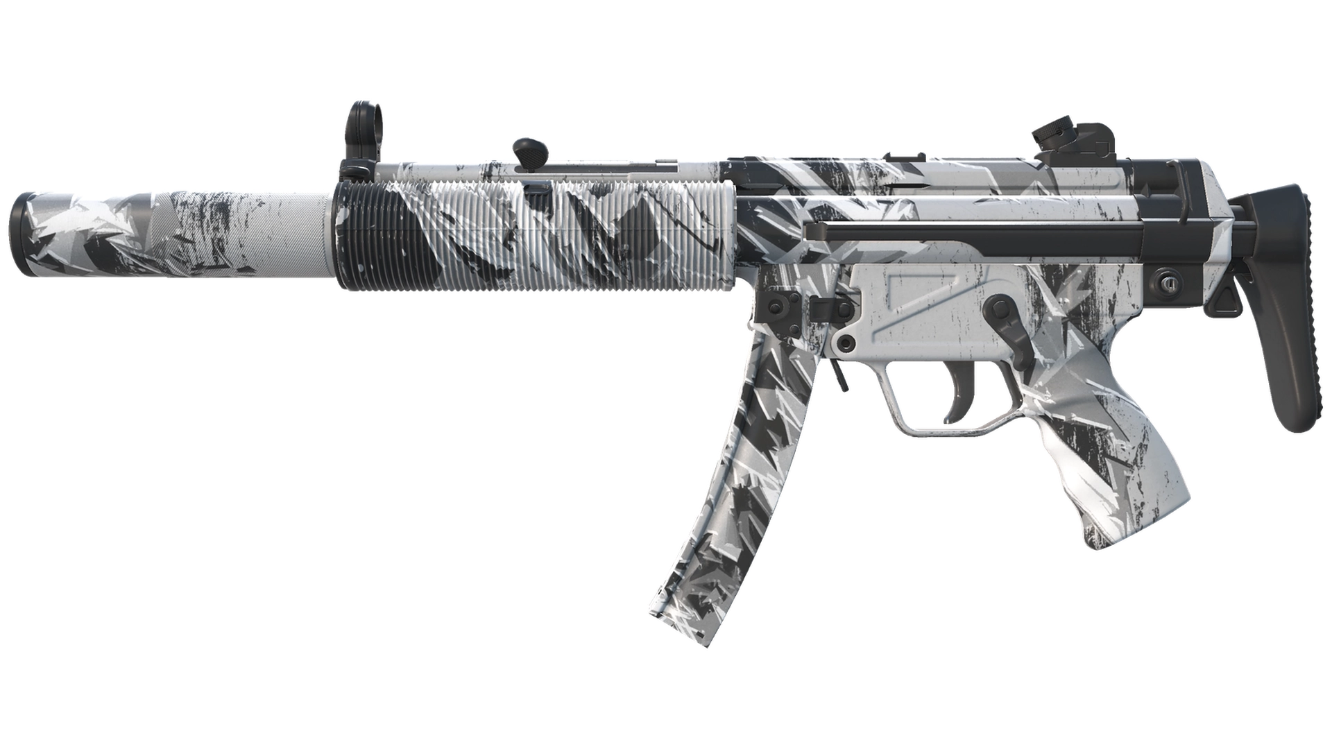 MP5-SD | Снежные брызги (Прямо с завода)