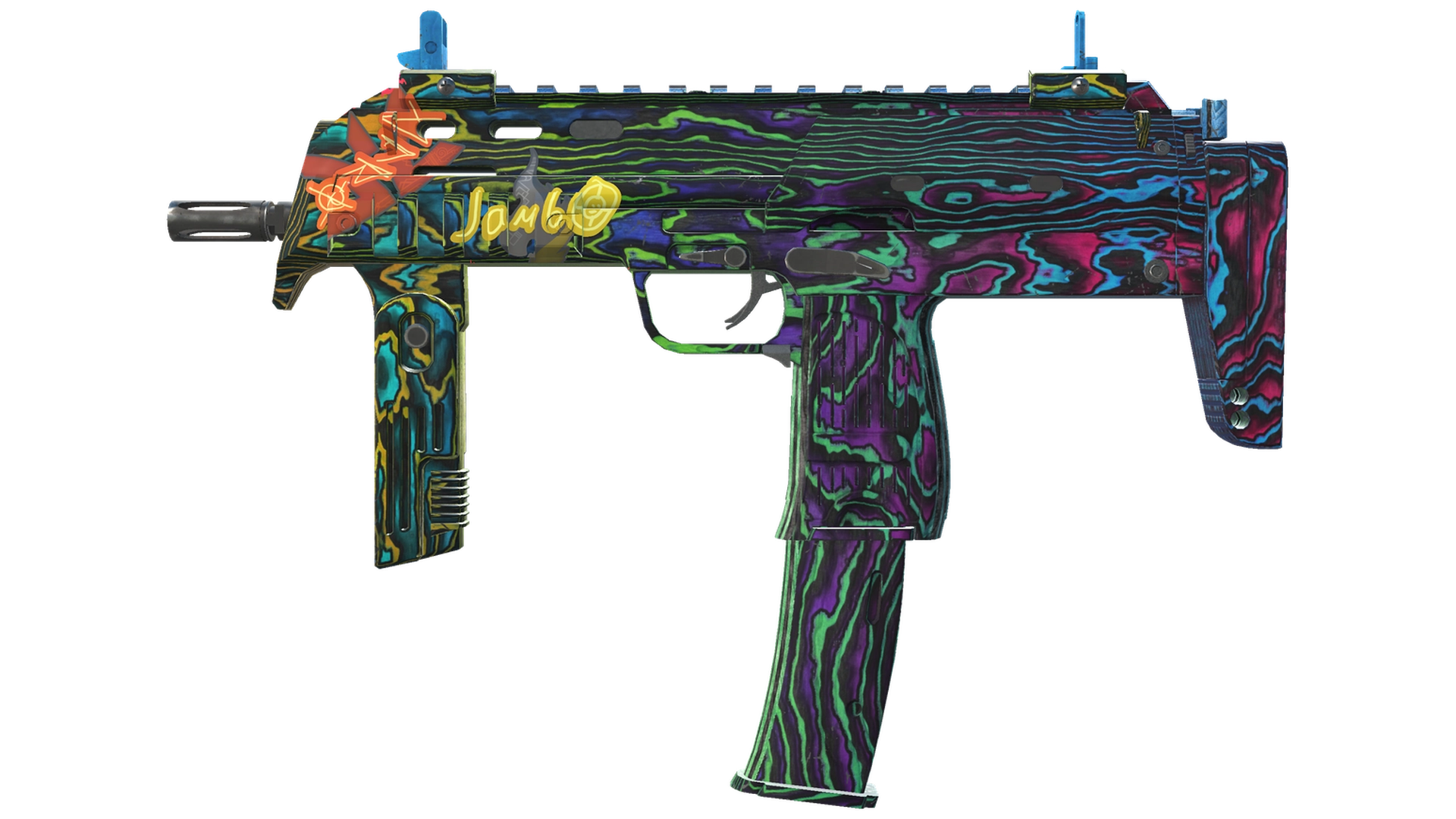 MP7 | Neon Ply (Field-Tested)