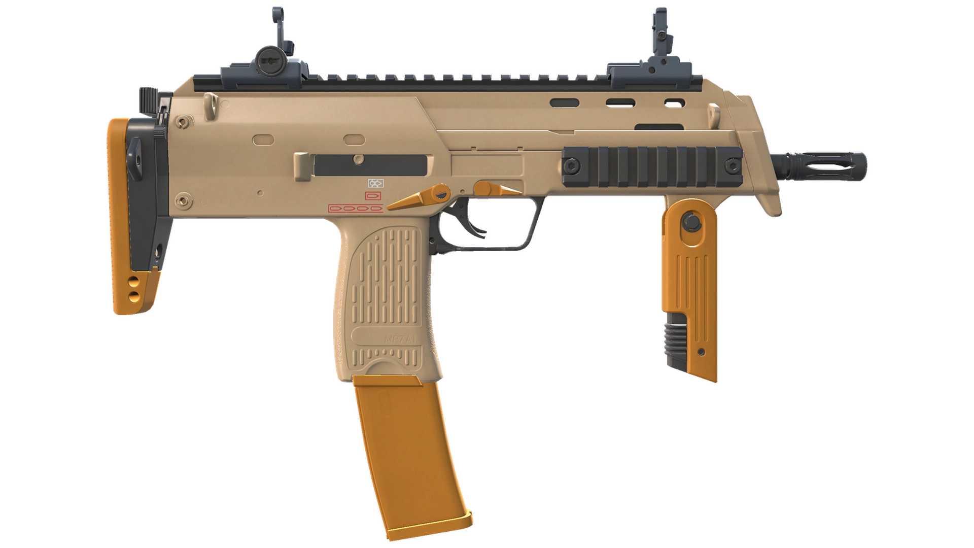 MP7 | Short Ochre (Прямо с завода)