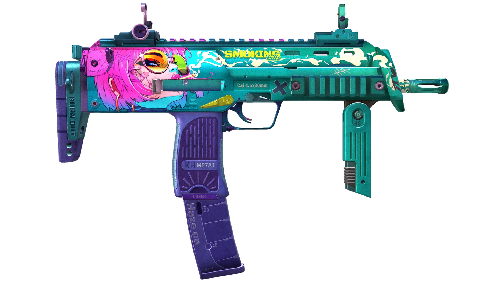 MP7 | Курение убивает (После полевых испытаний)