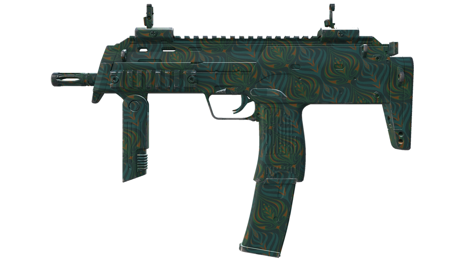 Teal Blossom image