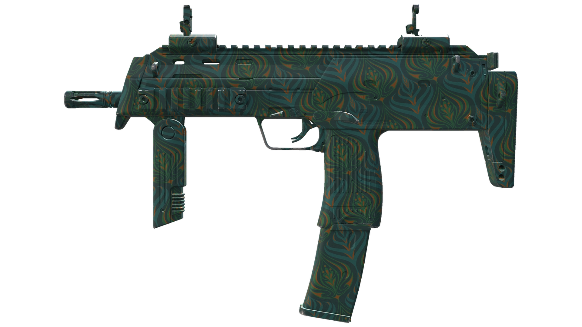 Teal Blossom image