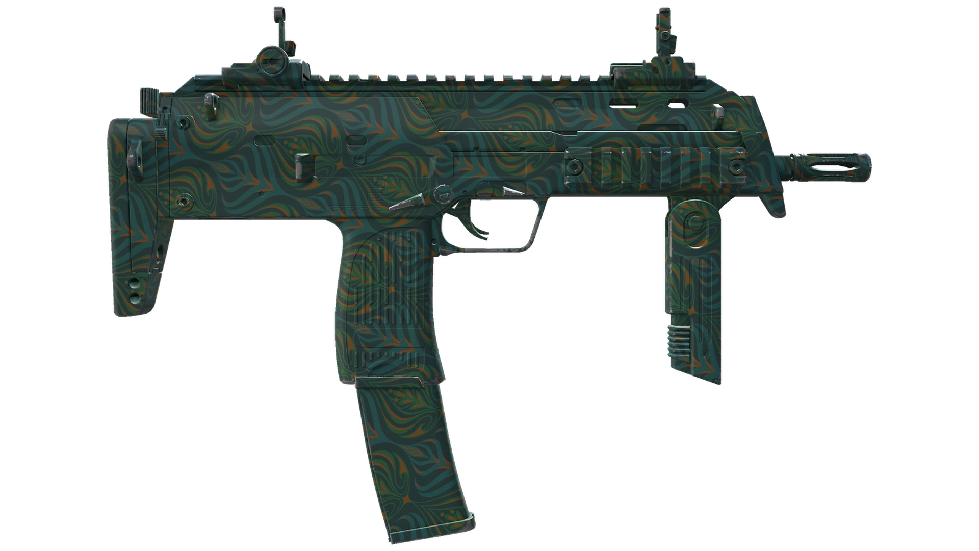 Teal Blossom image