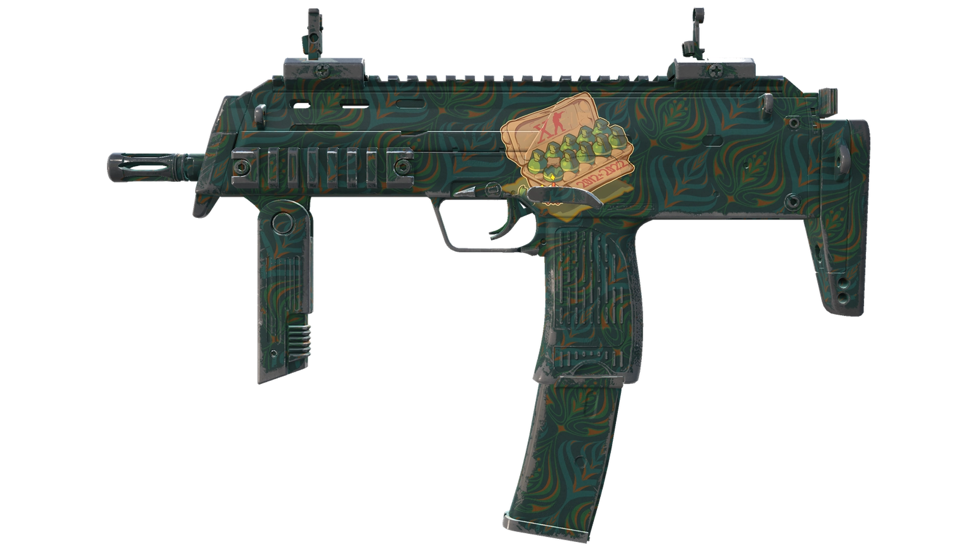 Teal Blossom image