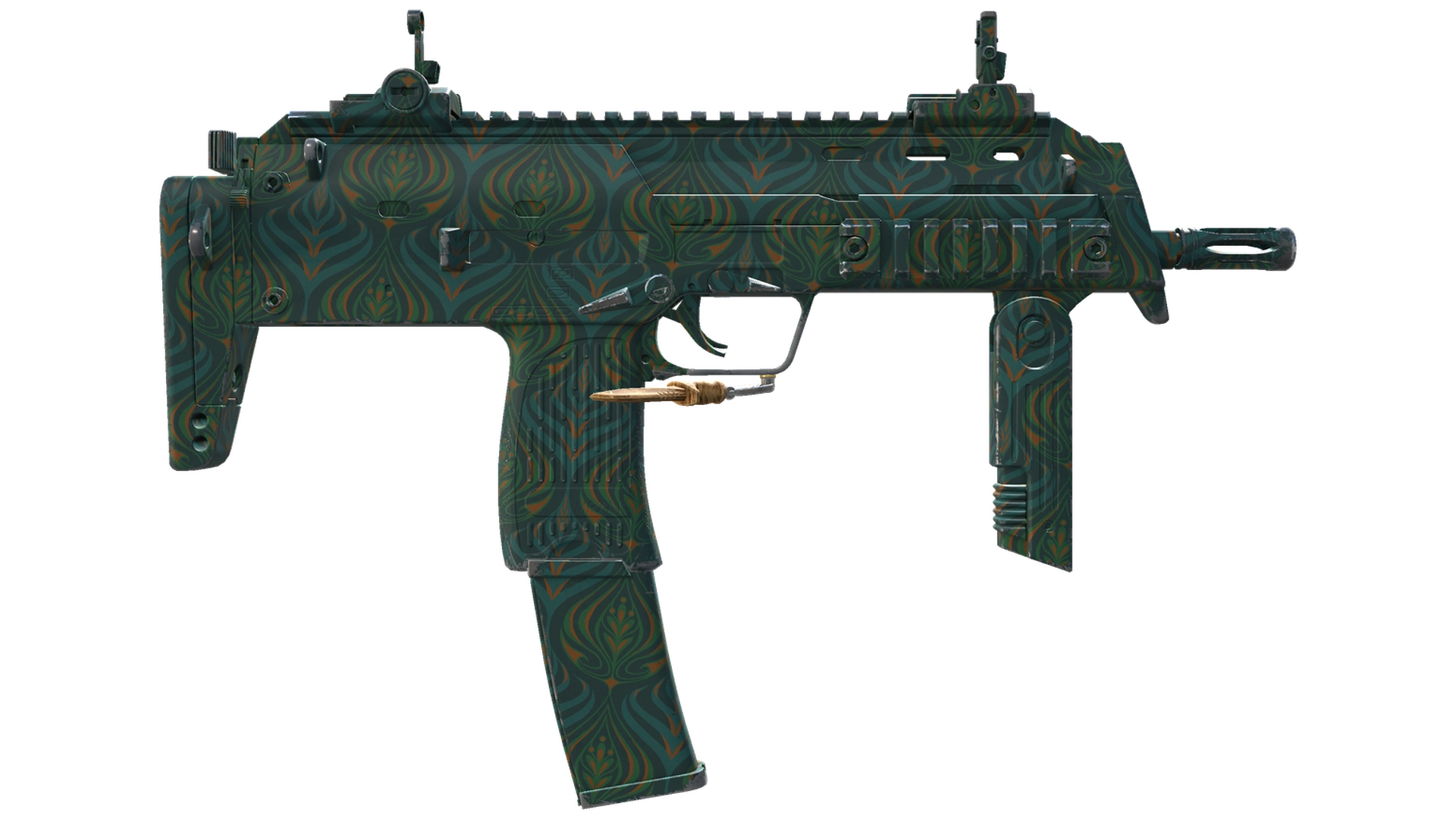 MP7 | Teal Blossom (Minimal Wear)