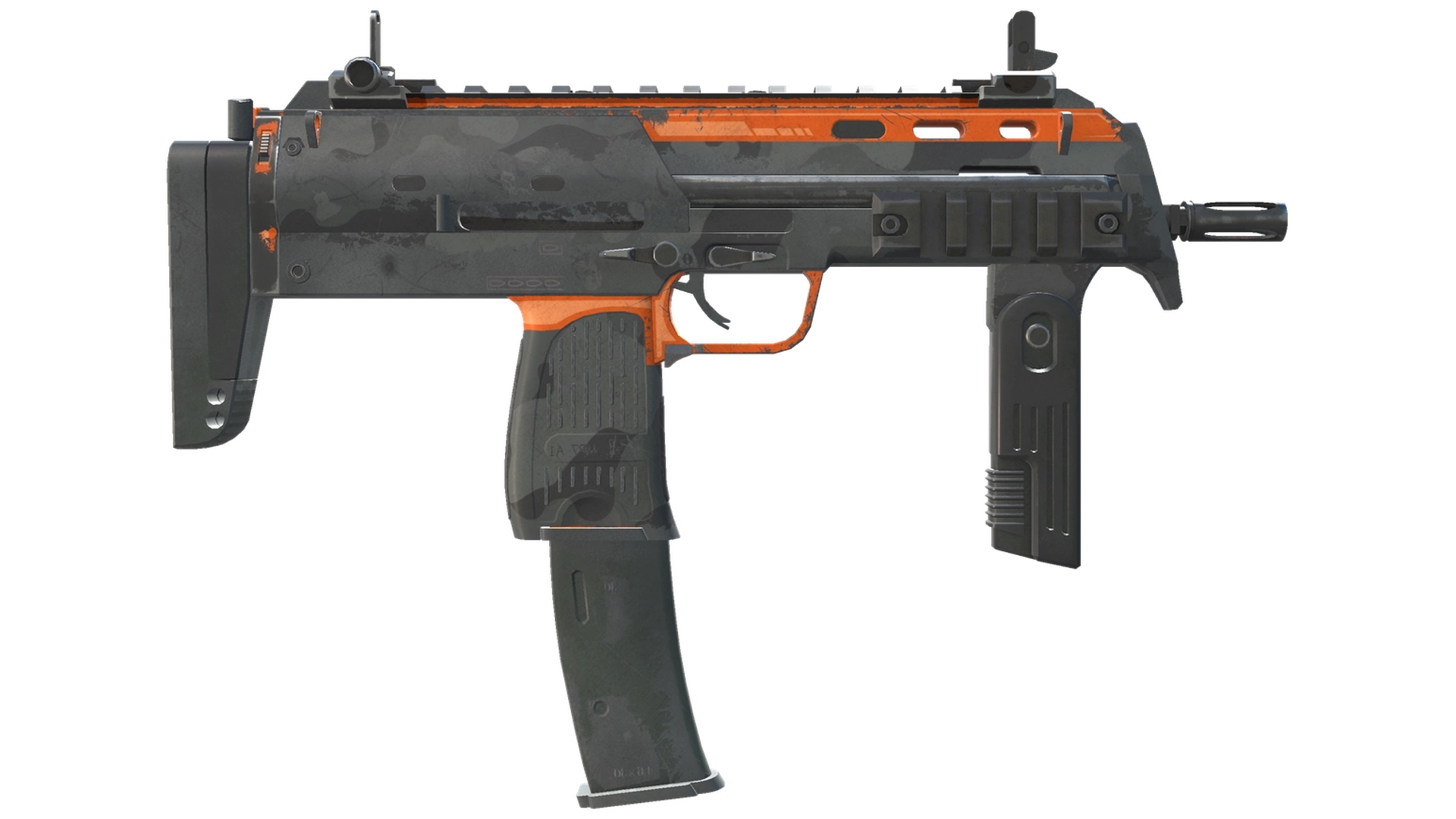 MP7 | Urban Hazard (Well-Worn)