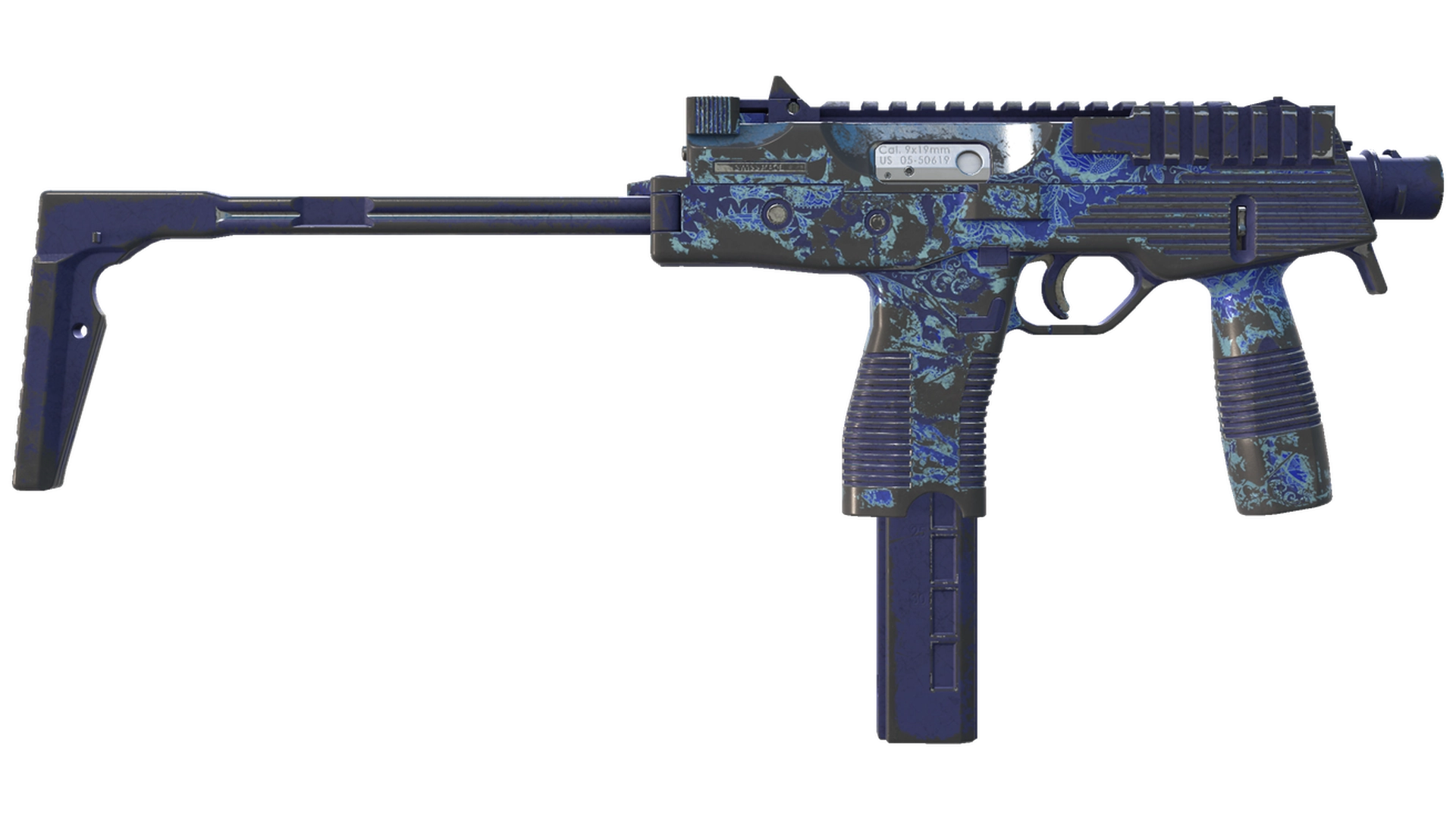 Cobalt Paisley image