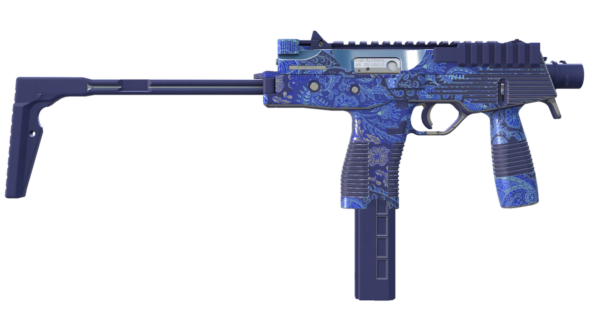 Cobalt Paisley image
