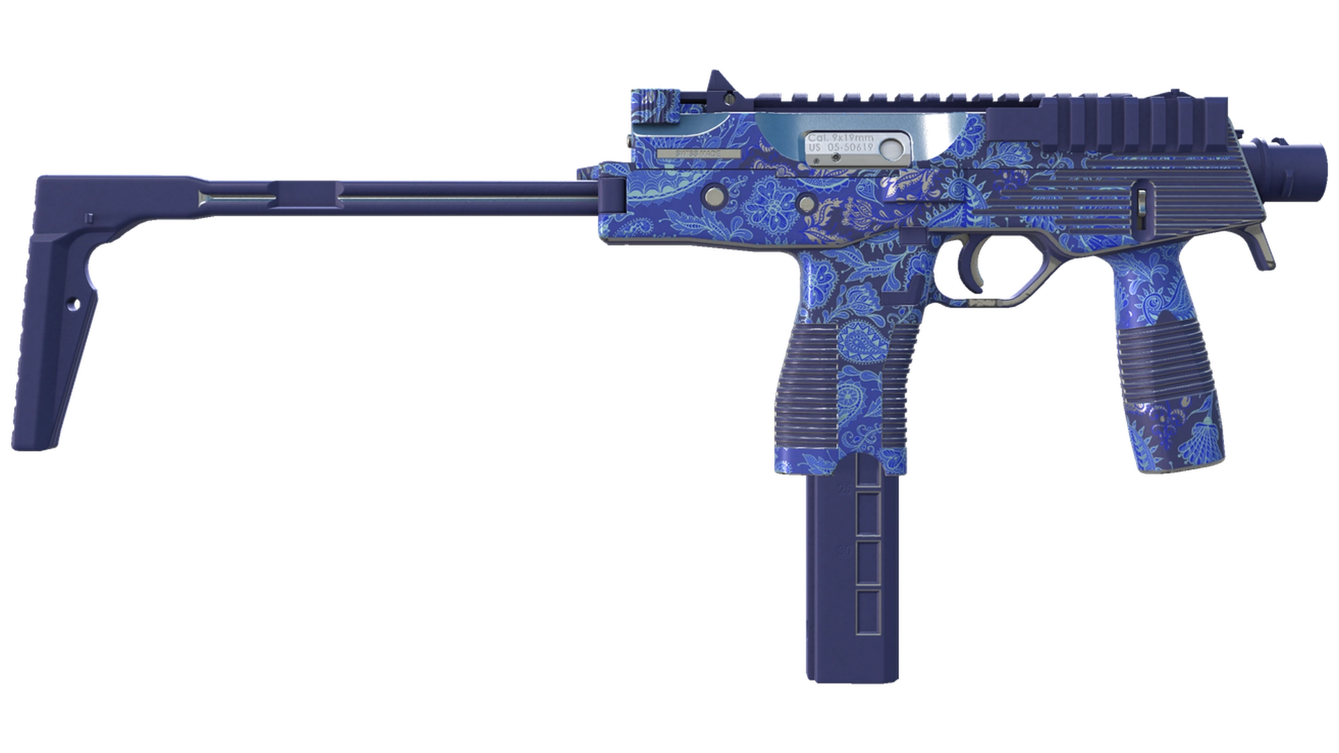 Cobalt Paisley image