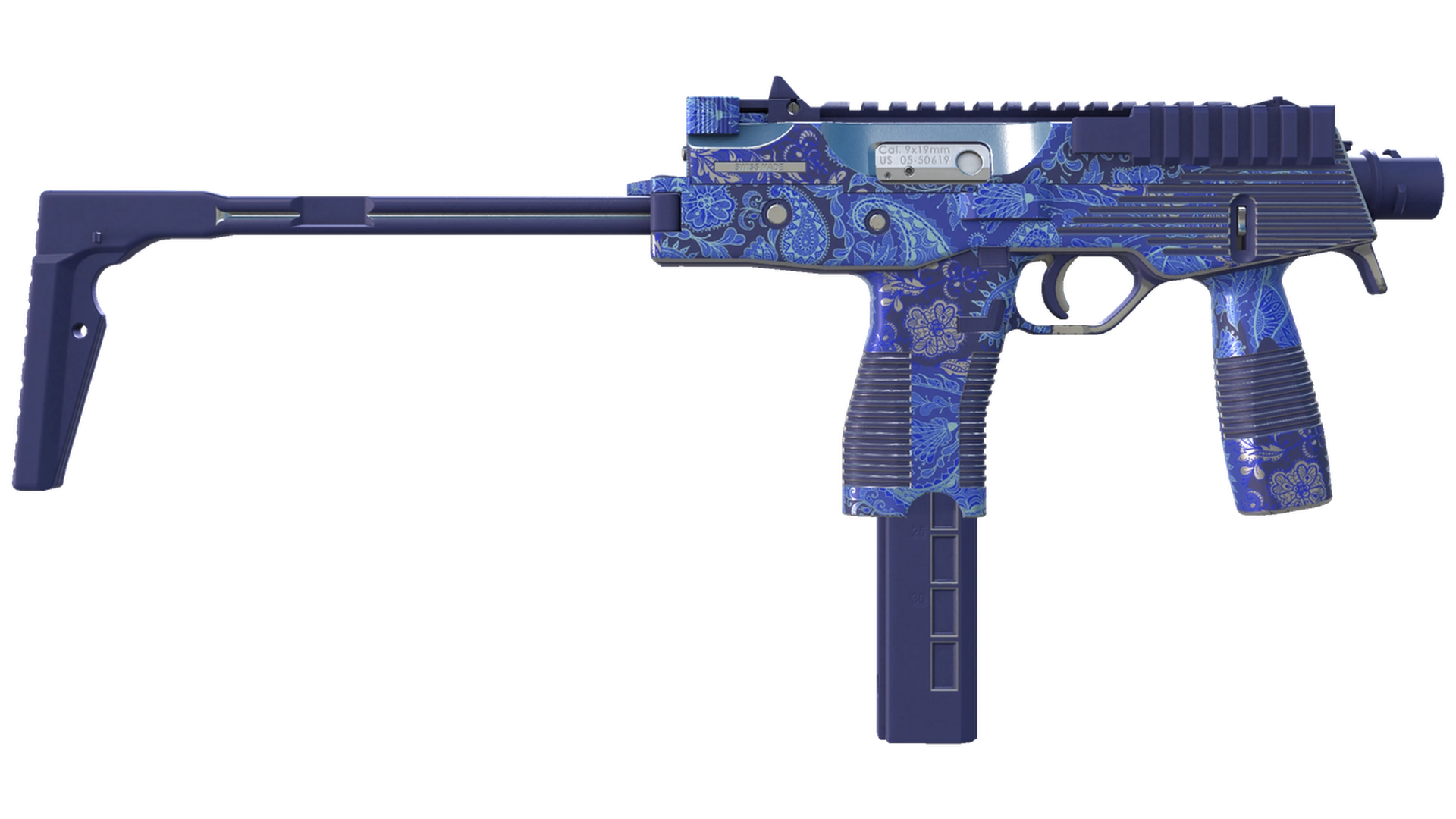 Cobalt Paisley image