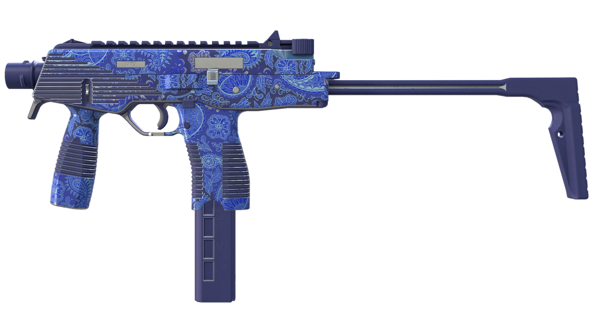 Cobalt Paisley image
