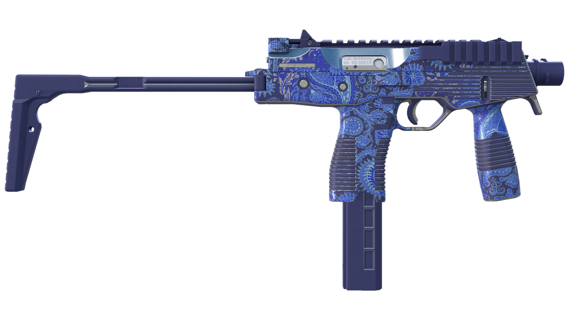 Cobalt Paisley image