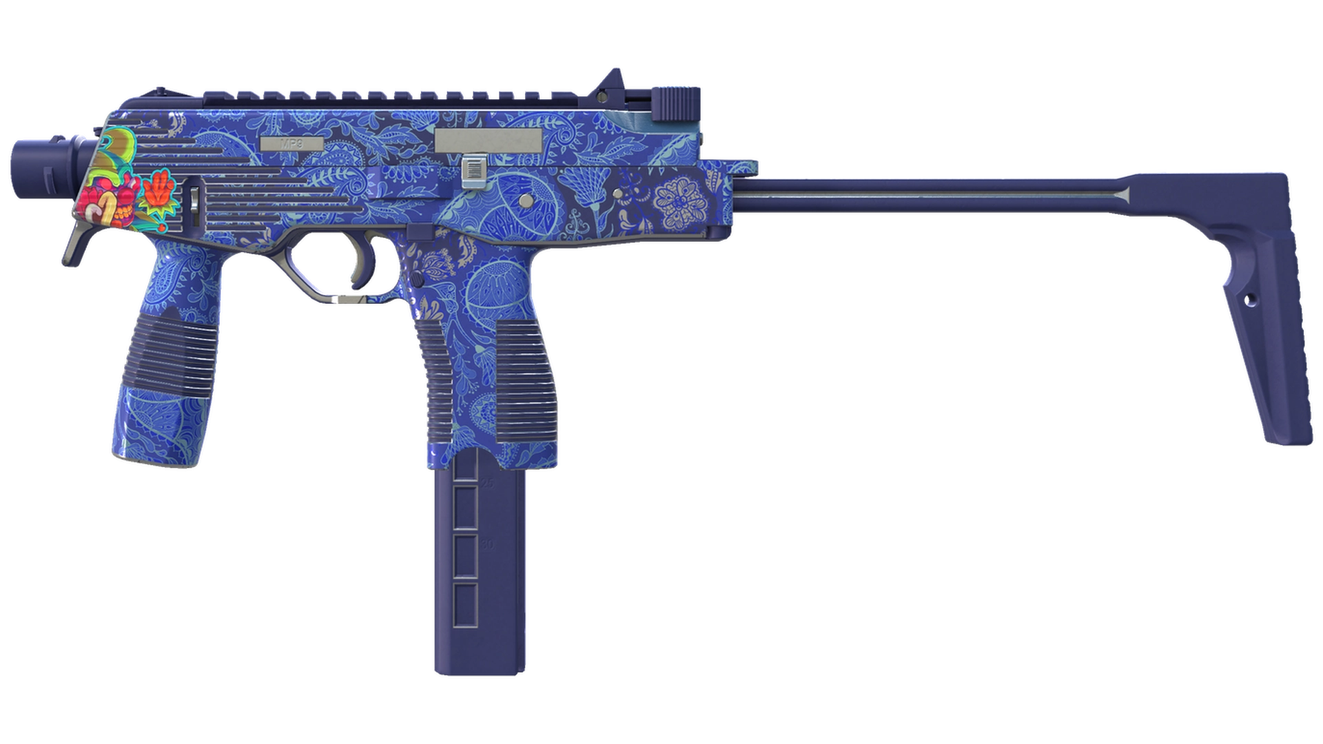 Cobalt Paisley image
