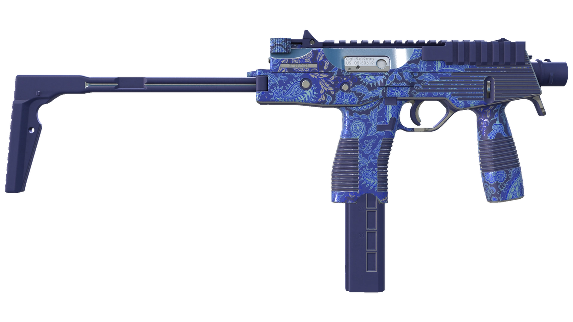 Cobalt Paisley image