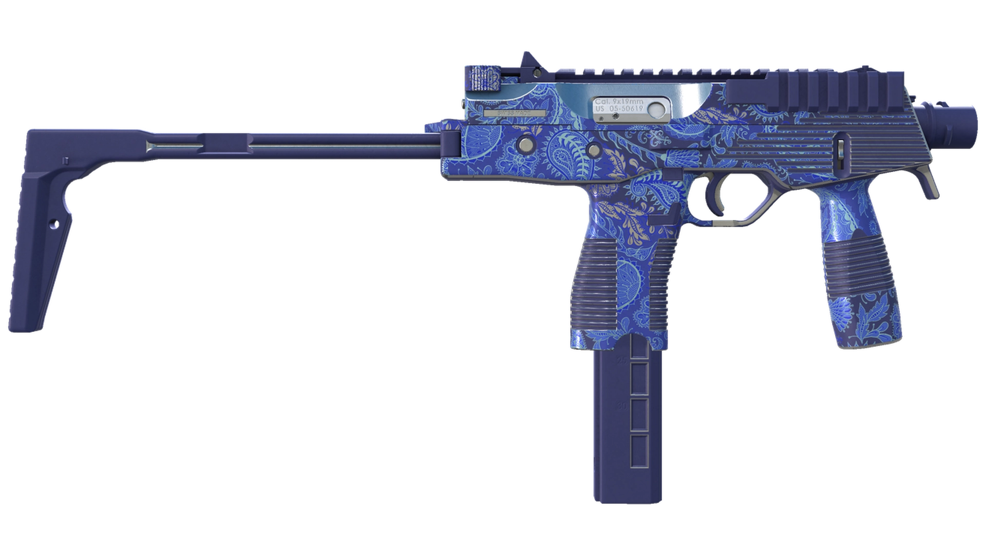 Cobalt Paisley image