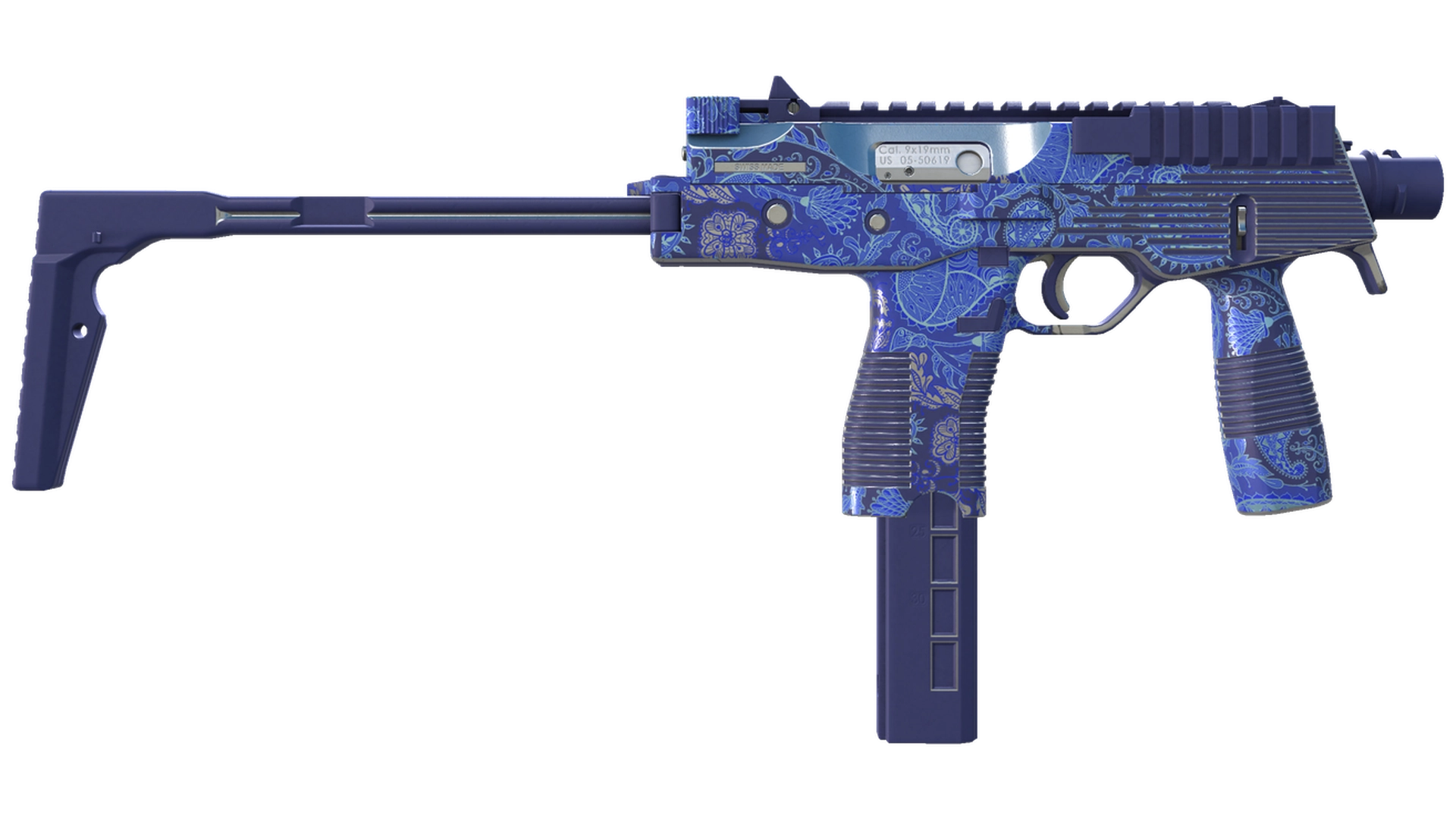 Cobalt Paisley image