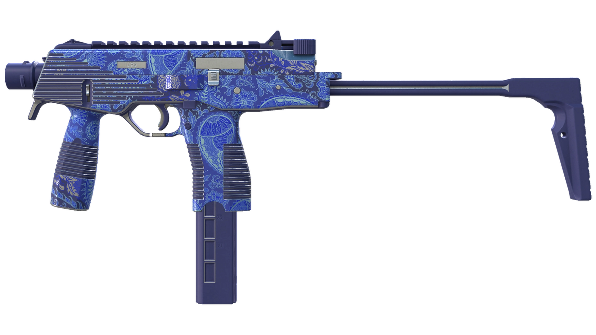 Cobalt Paisley image