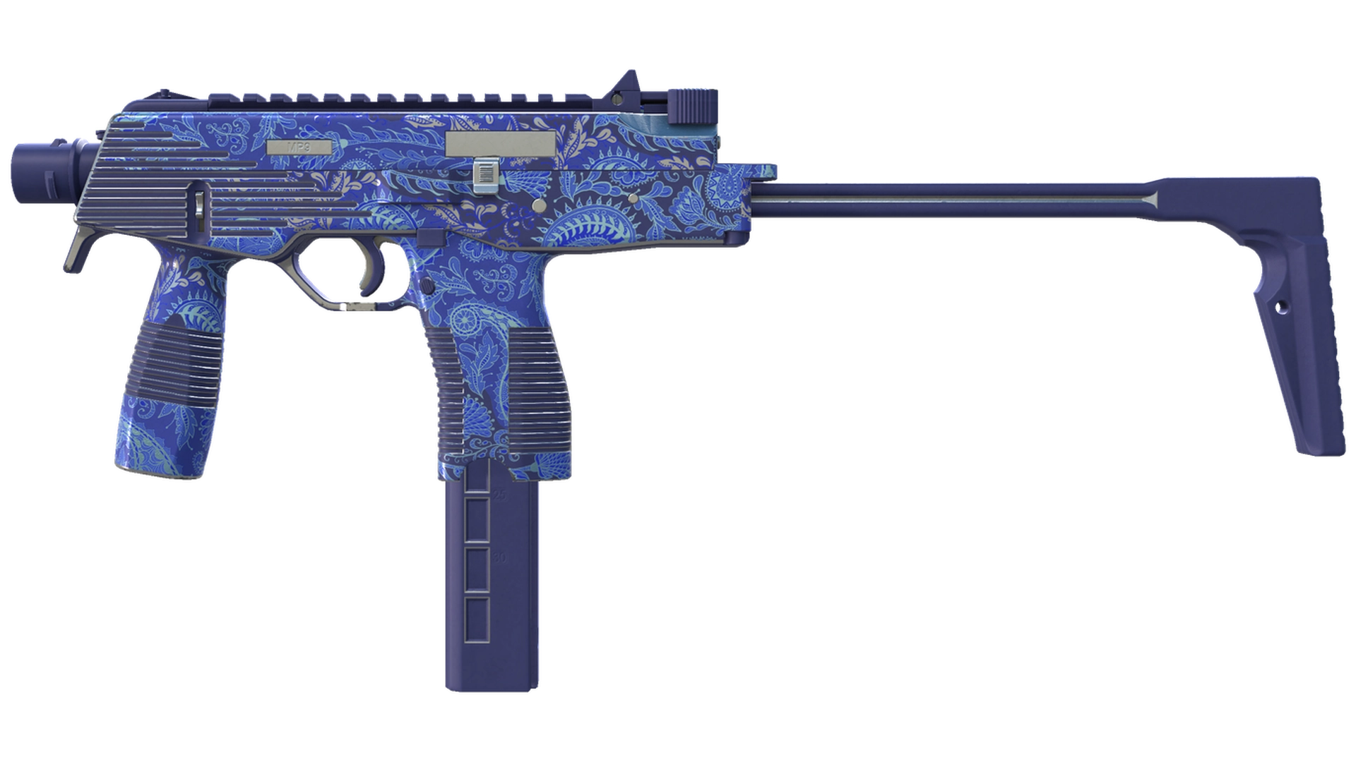 Cobalt Paisley image