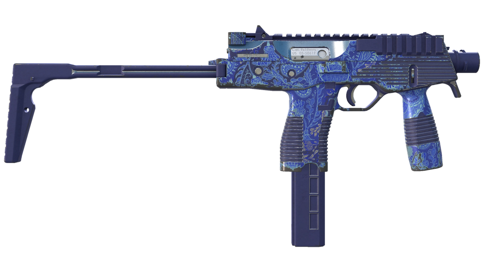 Cobalt Paisley image
