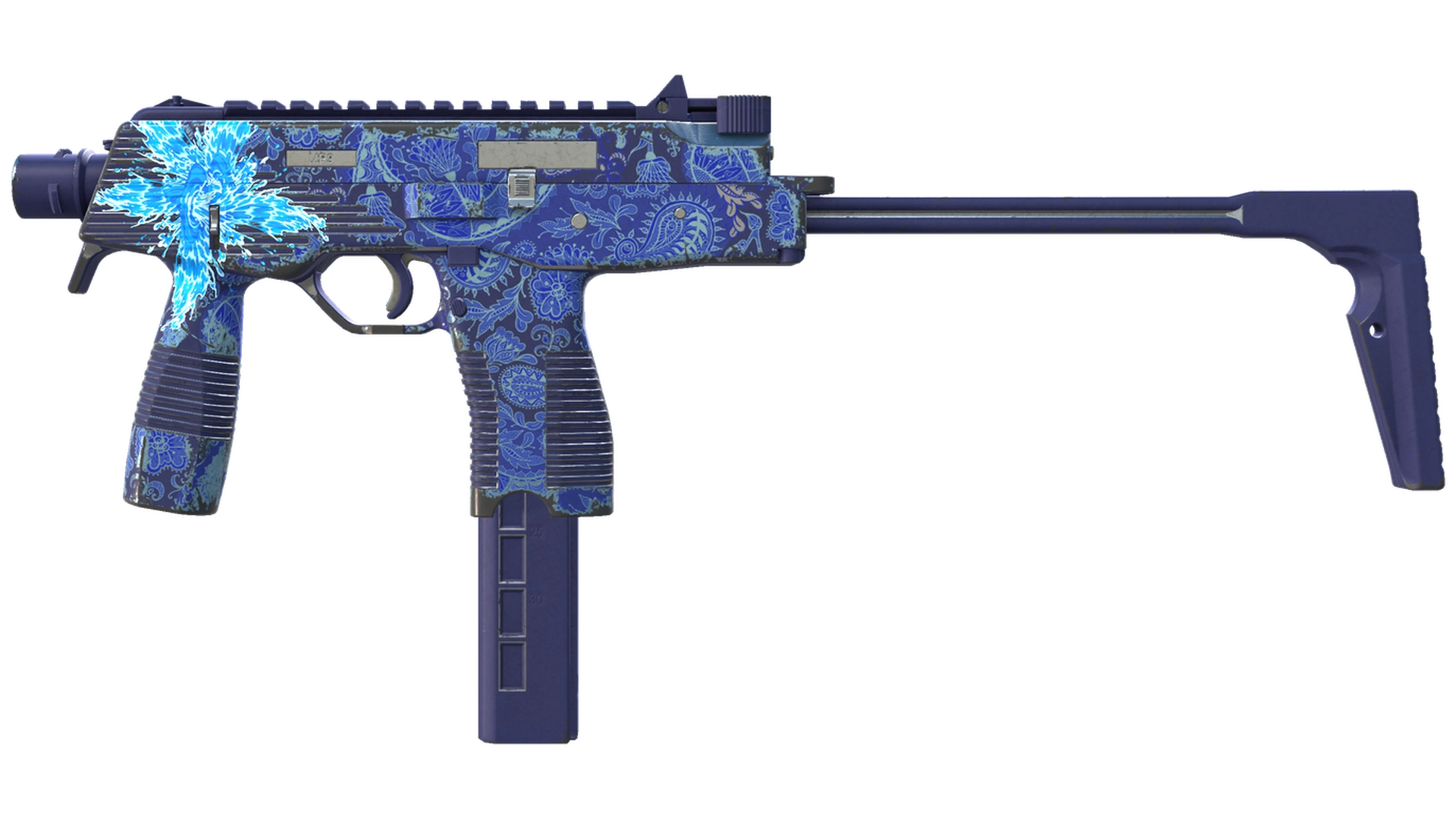 Cobalt Paisley image