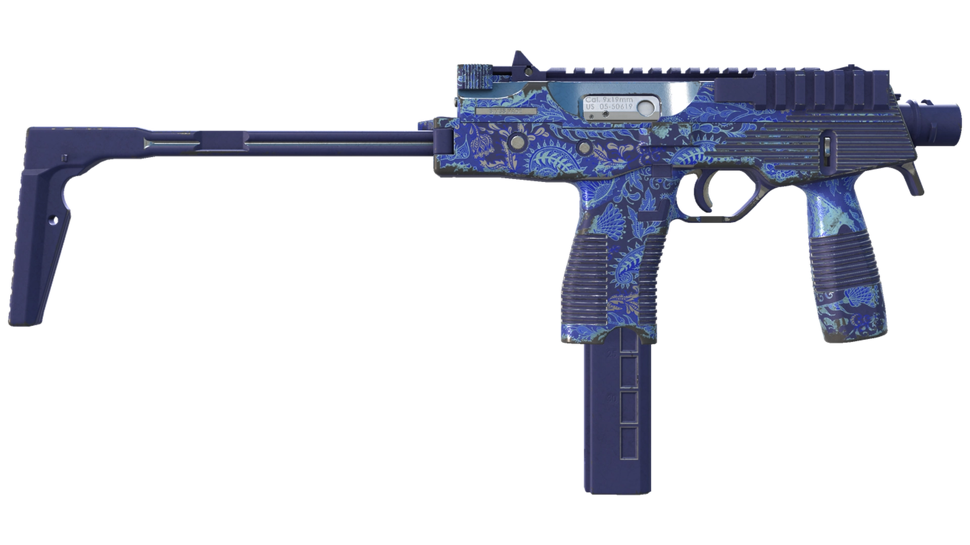 Cobalt Paisley image